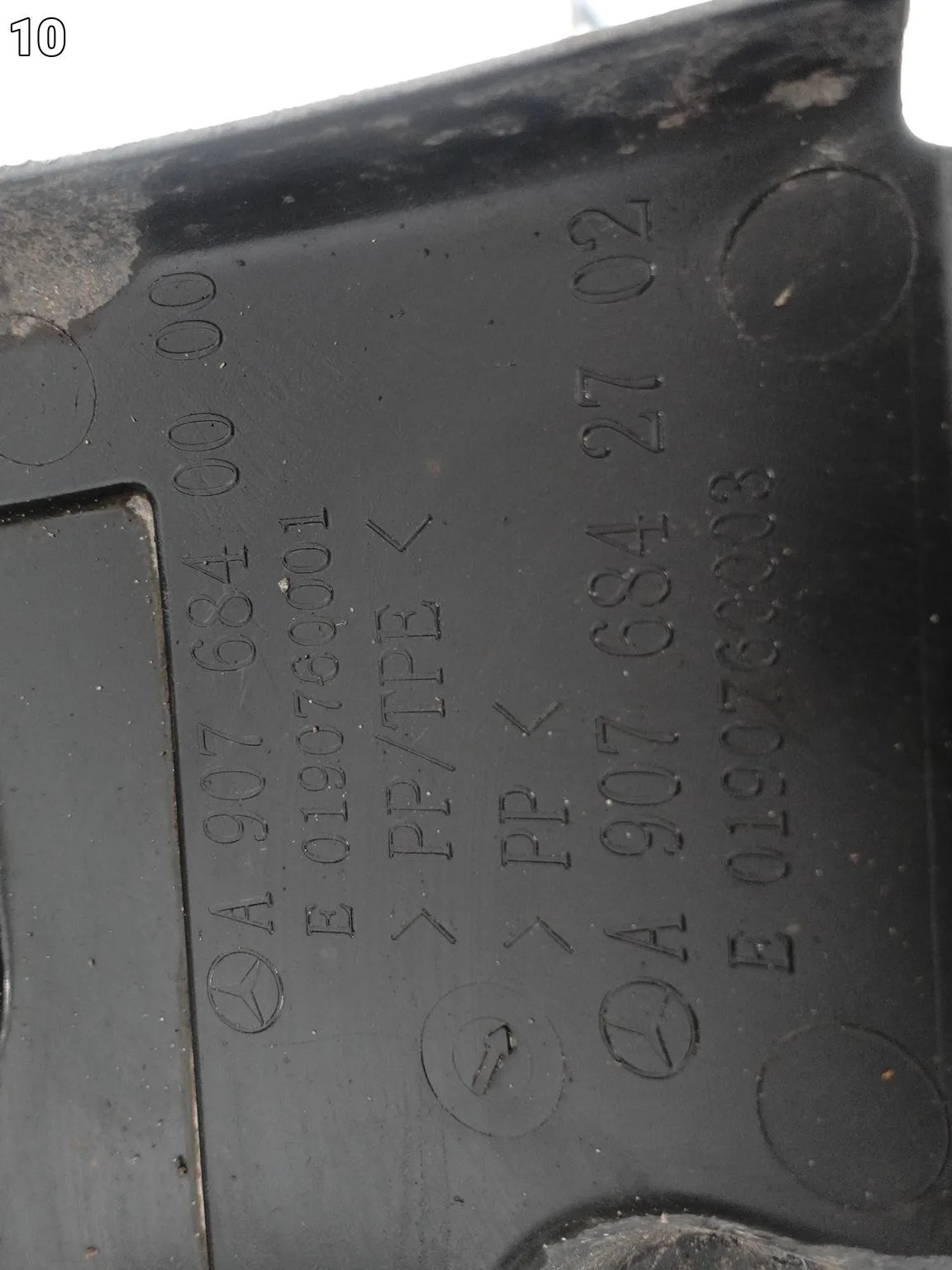 MERCEDES SPRINTER W907 W910 18- NADKOLE PRZEDNIA CZĘŚĆ POSZYCIE LEWE PRZÓD 37da1c46a2530724544f674dd946ed13