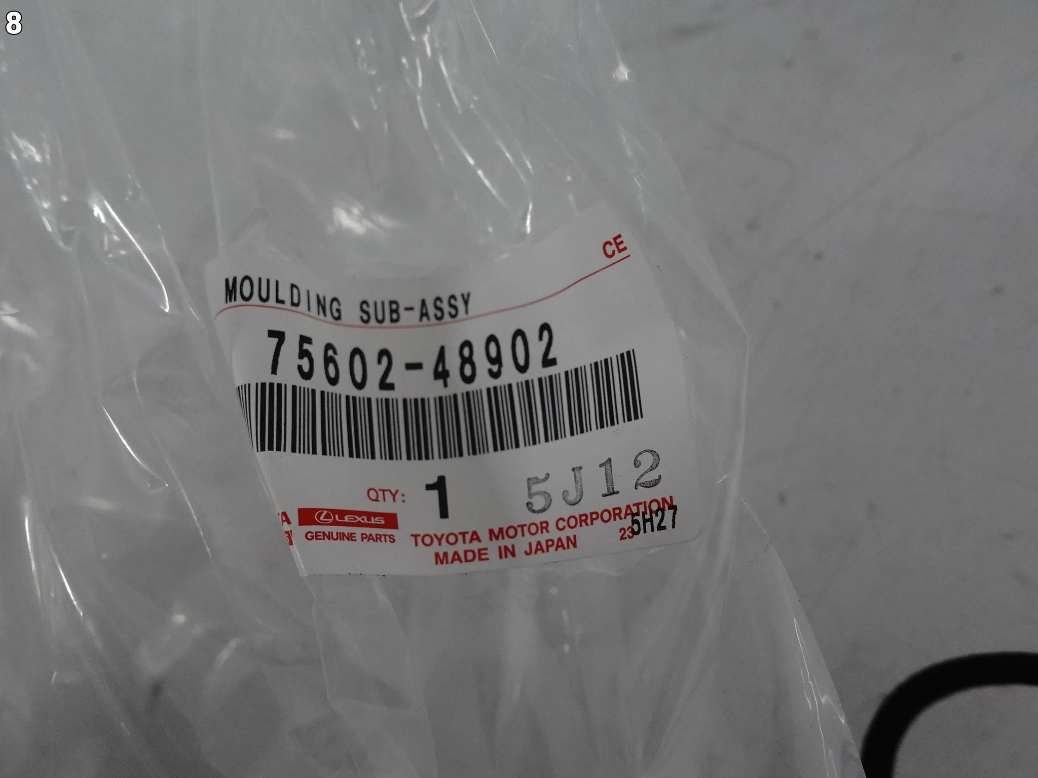 LEXUS RX V 5 RX450 RX350 ALA10 ALH10 22- LISTWA NAKŁADKA BŁOTNIK PRZÓD LEWA 7c06166cbc6c3690161140f6de1c1ed3