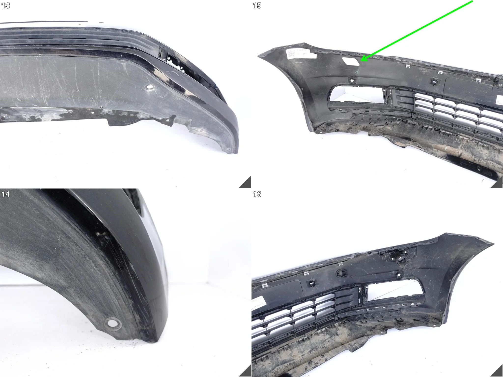 VW TOURAN II 5TA 15- ZDERZAK BUMPER + ATRAPA + OSŁONA PRZÓD (4xPDC/SPRYSKI) 491eb37ee3d35af0f73c5834742c0804