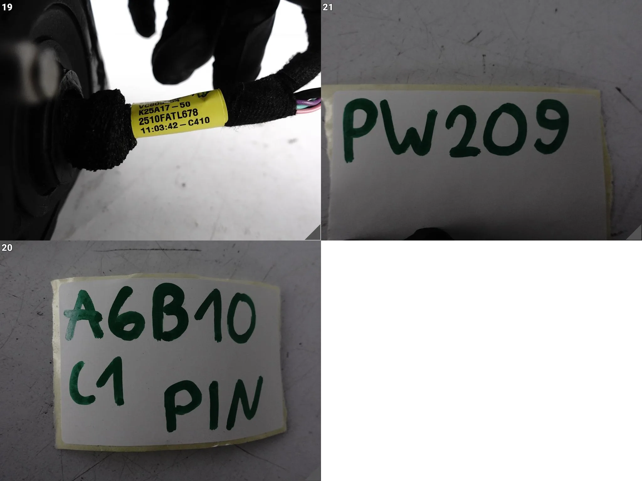 RENAULT RAFALE AUSTRAL ESPACE LUSTERKO ASYSTENT KAMERA LEWE 6+10+1 = 17 PIN 6c680fd23ad8cbfdddc45d7c77e1951e