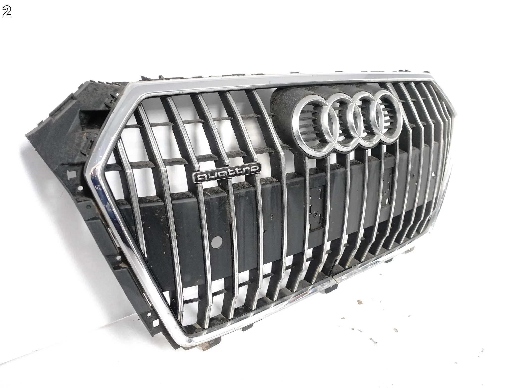 AUDI A4 ALLROAD B9 8W0 15-19 GRILL ATRAPA KRATKA W ZDERZAK PRZÓD b9198235ca08e2d982c7939cc3d48fc1