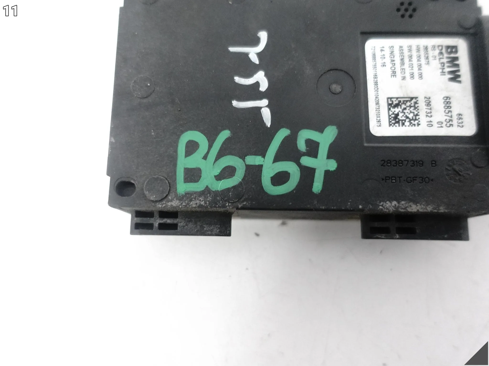 BMW 5 G31 G32 M5 F90 7 G11 G12 X3 G01 X4 G02 MODUŁ RADAR CZUJNIK PASA RUCHU 20f2708fbb4930b63f08079376ba32f2
