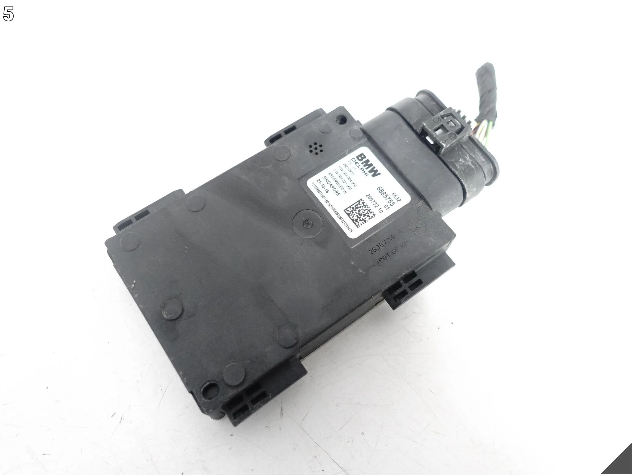 BMW 5 G31 G32 M5 F90 7 G11 G12 X3 G01 X4 G02 MODUŁ RADAR CZUJNIK PASA RUCHU 45970921c7879c272d3ff114bb32b942