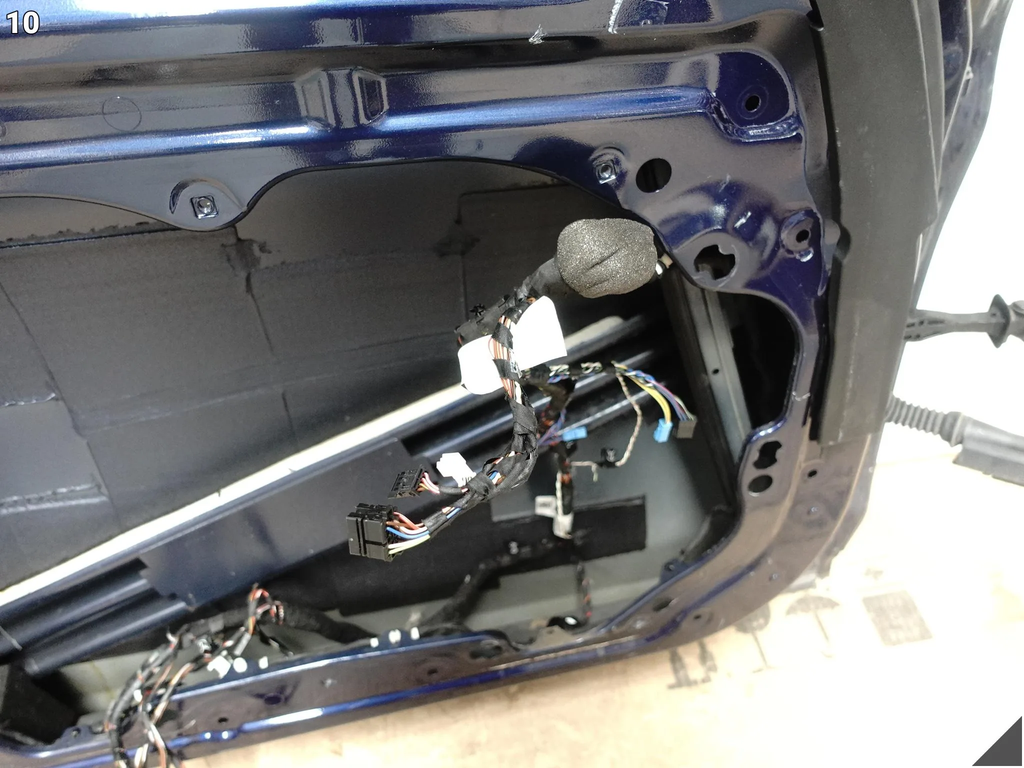BMW 5 G30 G31 M5 F90 LCI LIFT 17-23 DRZWI PRZÓD LEWE MEDITERRAN BLAU C10 b453c21bfae0618957d6064b22713660