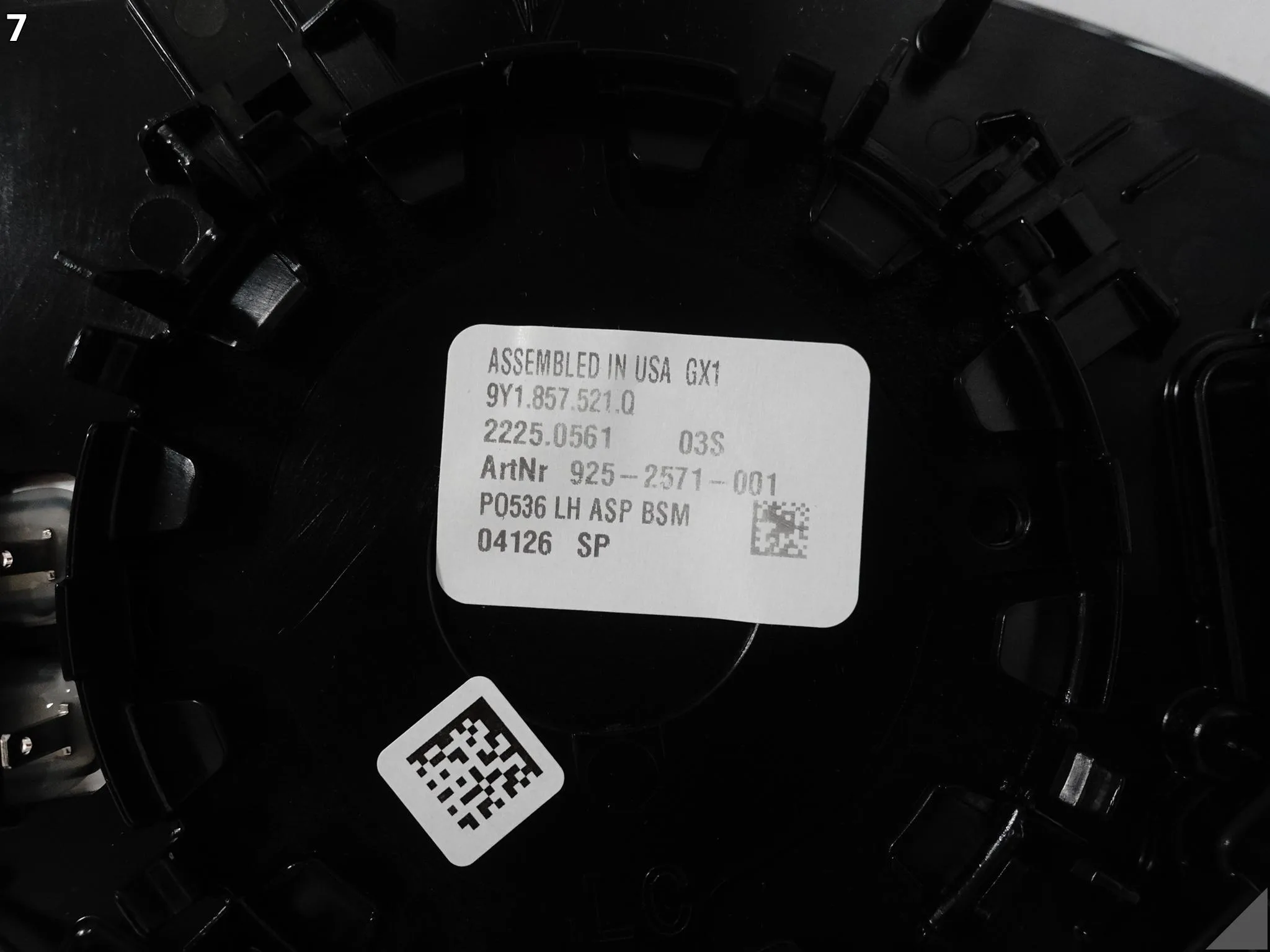 PORSCHE CAYENNE E3 9Y0 18- WKŁAD LUSTERKO ASYSTENT ASFERYCZNY PODGRZEWANY L 5fd5da8d662b36797e2c03f40cedb54d