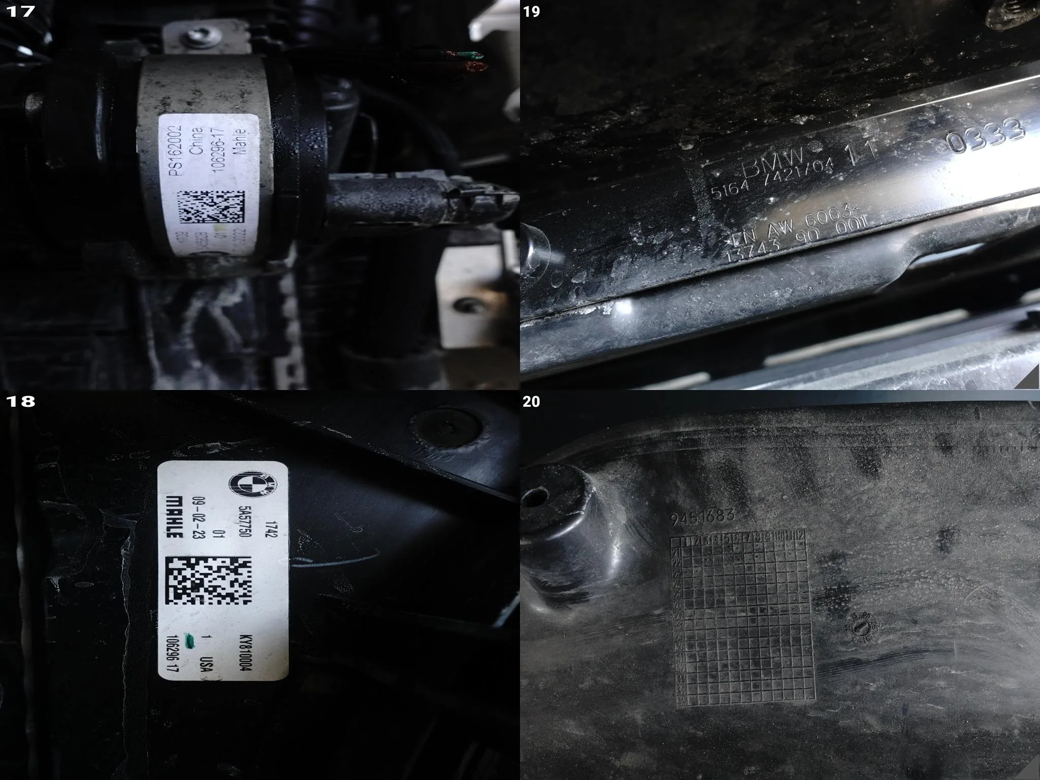BMW XM G09 XM Label Red 23- WZMOCNIENIE PAS CHŁODNICE WENTYLATOR DEMONTAŻ 6d69374b60ed88a0a05a6ba87f0d7be1
