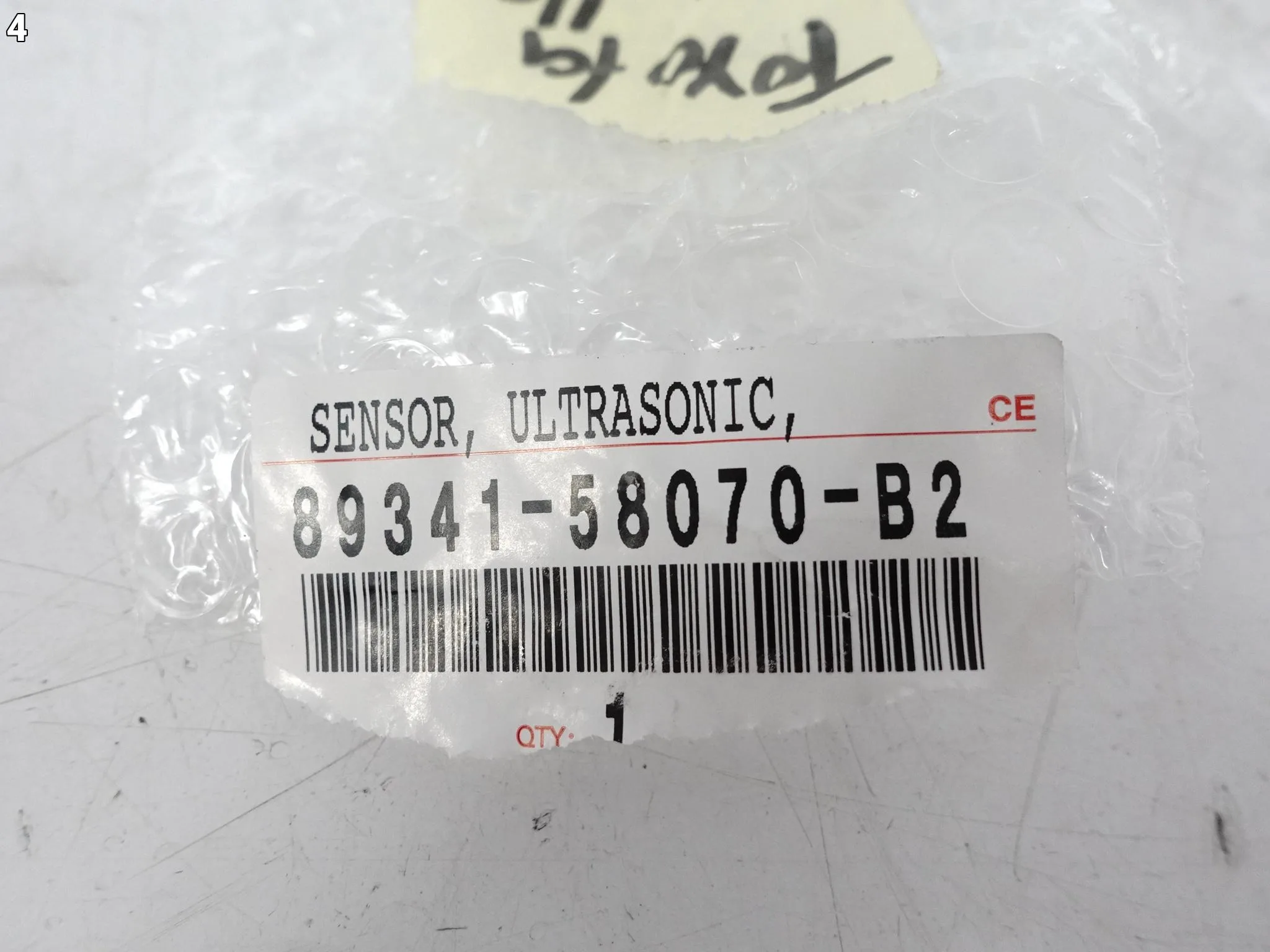 TOYOTA COROLLA E21 XII 18- CZUJNIK SENSOR PARKOWANIA PDC PRZÓD TYŁ ORG B2 0bc3adcf106ba6351c2e0ef17f77392b