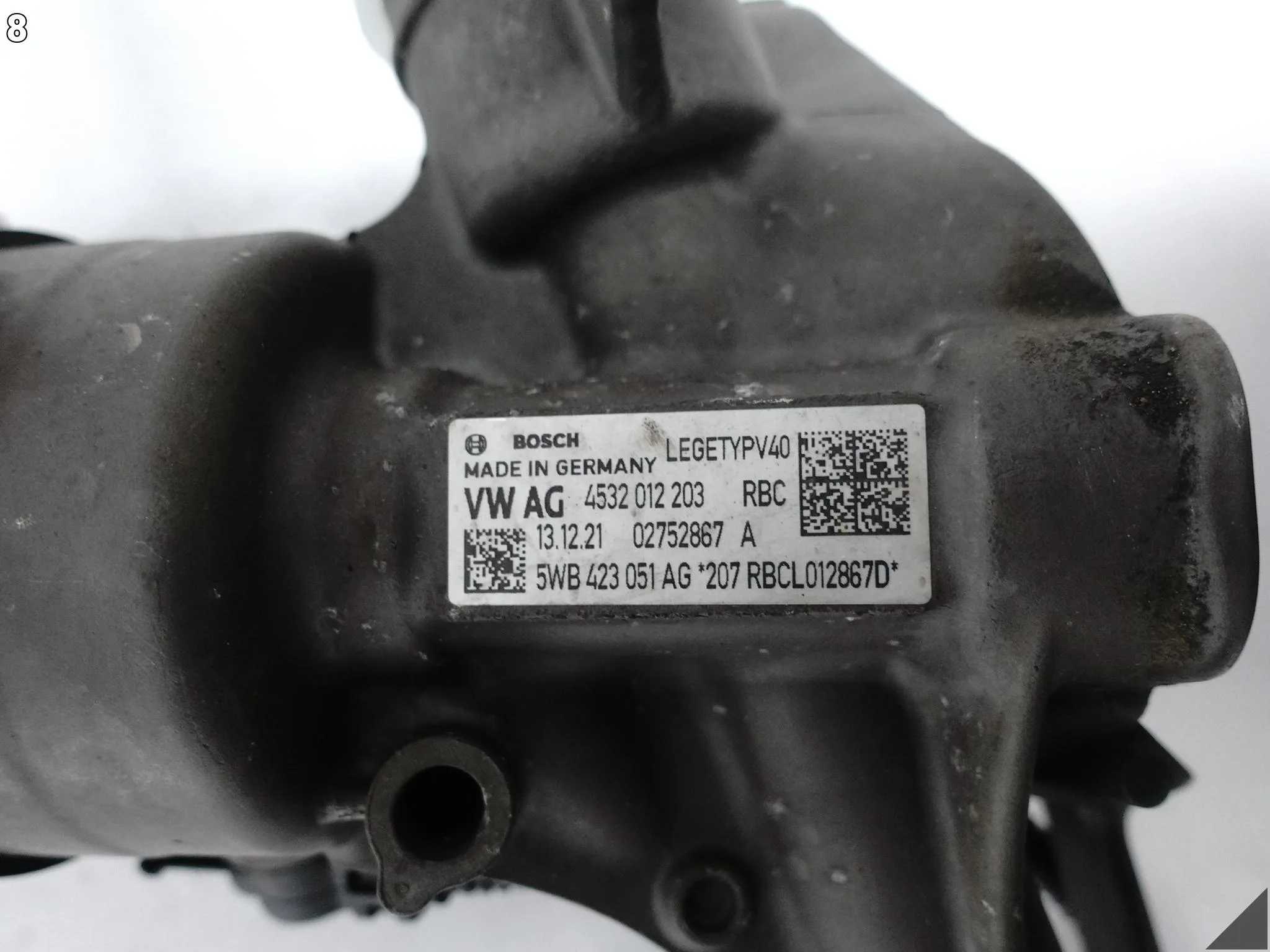 VW AUDI SKODA SEAT PRZEKŁADNIA KIEROWNICZA MAGLOWNICA PRZÓD 5WB423051AG EU d5c67308055aa9c23b725f04188562a0