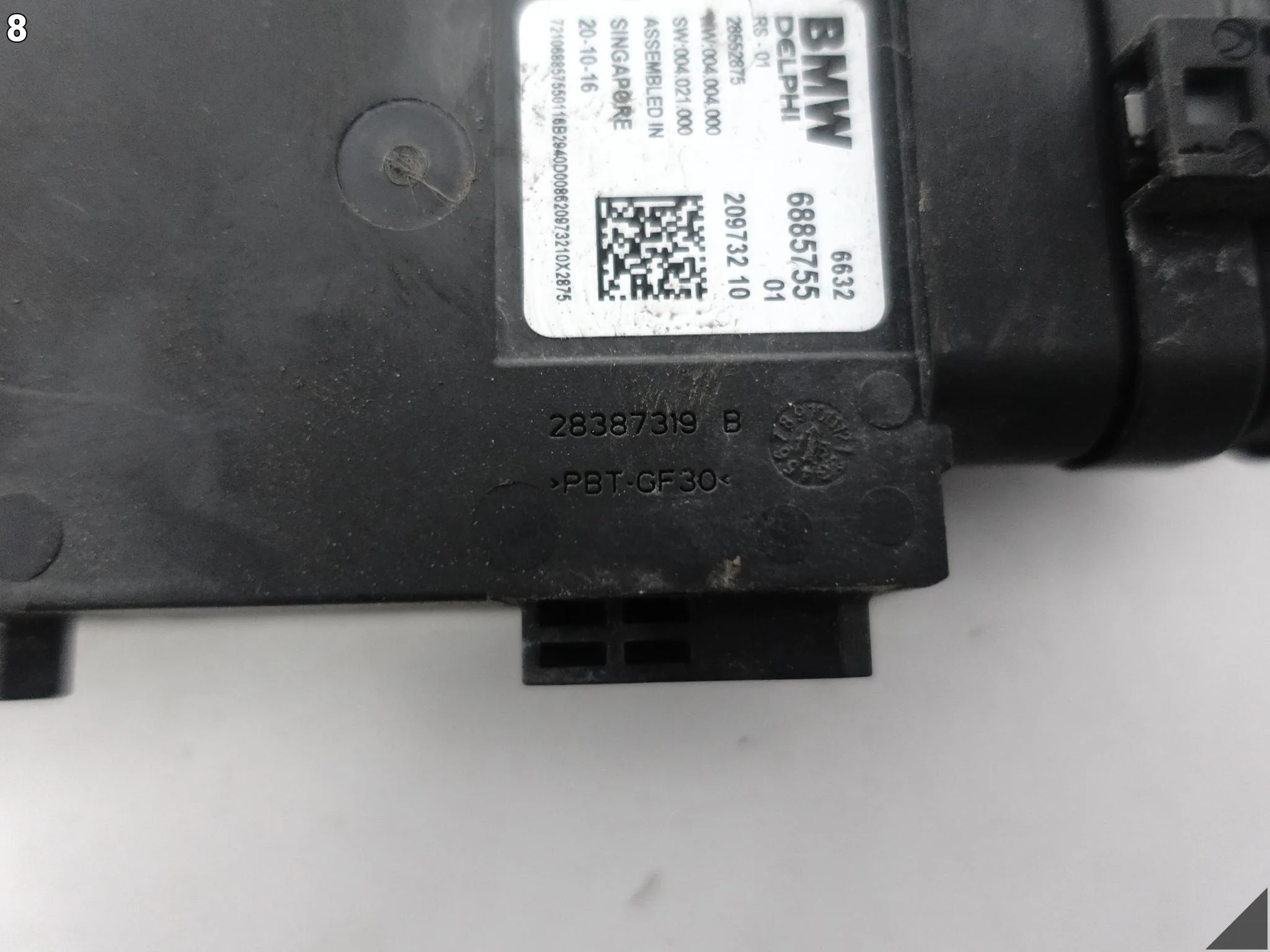 BMW 5 G31 G32 M5 F90 7 G11 G12 X3 G01 X4 G02 MODUŁ RADAR CZUJNIK PASA RUCHU cf2caac1e5ad9c404c97e261d6b19065