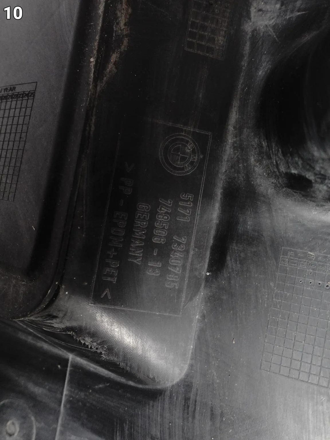 BMW 5 G31 G30 LIFT 17-23 NADKOLE OSŁONA POSZYCIE WNĘKI KOŁA PRZÓD LEWE a96f4ef8caf41b2ea1ad0eb14f6bac29