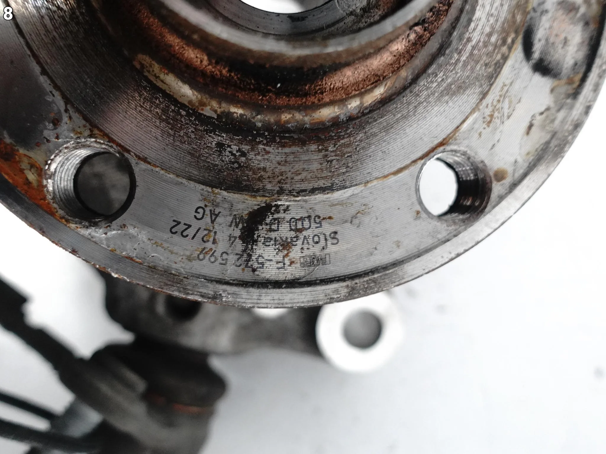AUDI A3 8Y0 VW GOLF VIII 5H0 SEAT SKODA ZWROTNICA PIASTA ŁOŻYSKO PRZÓD R dfe8cf60f91a92f01cb86bcda59517af