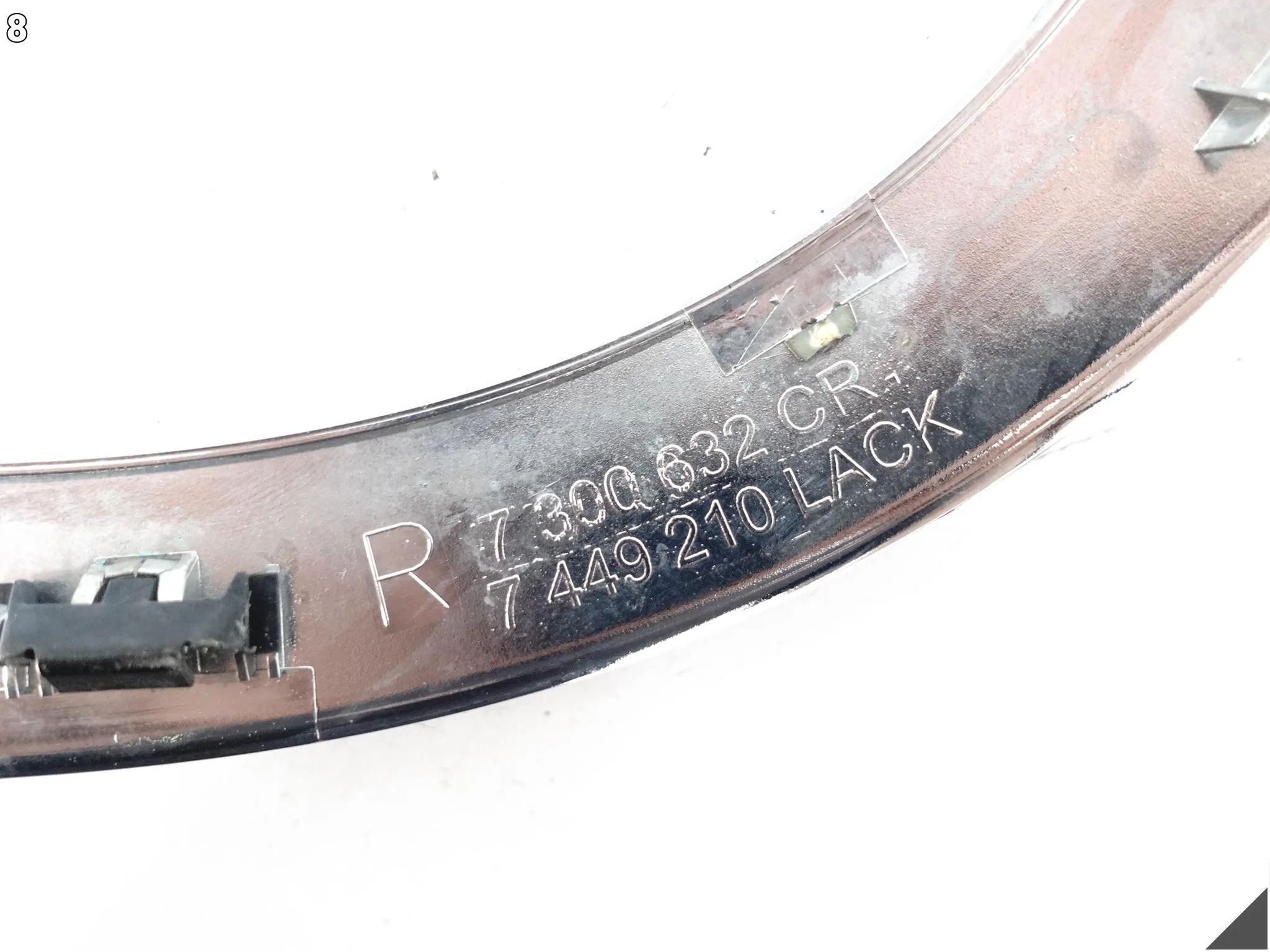 MINI COOPER F55 F56 F57 13-24 RAMKA LISTWA OSŁONA LAMPY CHROM PRAWA PRZÓD b95721766842f6b9c67d636467250118