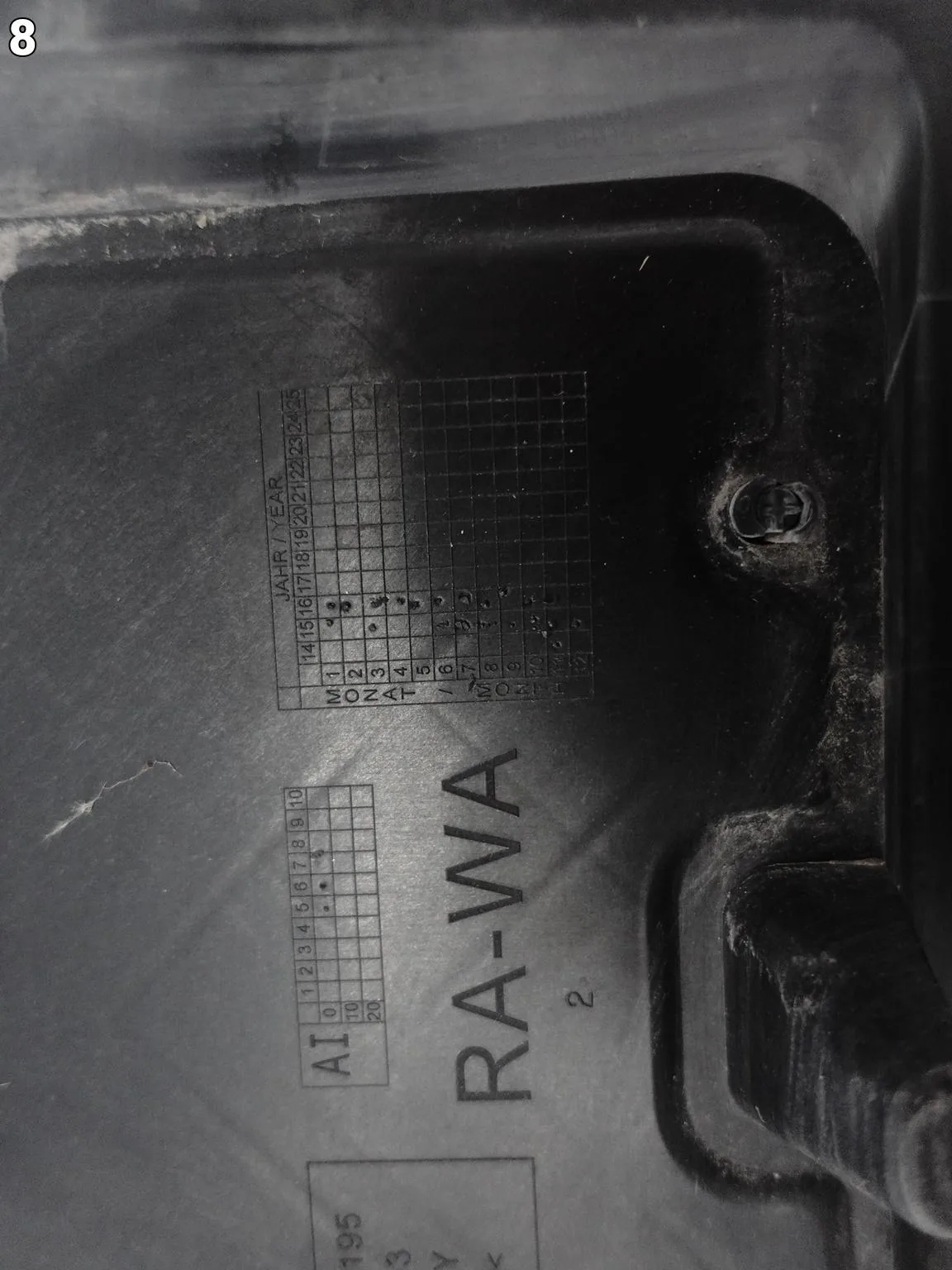 BMW 5 G31 G30 LIFT 17-23 NADKOLE OSŁONA POSZYCIE WNĘKI KOŁA PRZÓD LEWE 12c5736554428587220b7e3f64813439