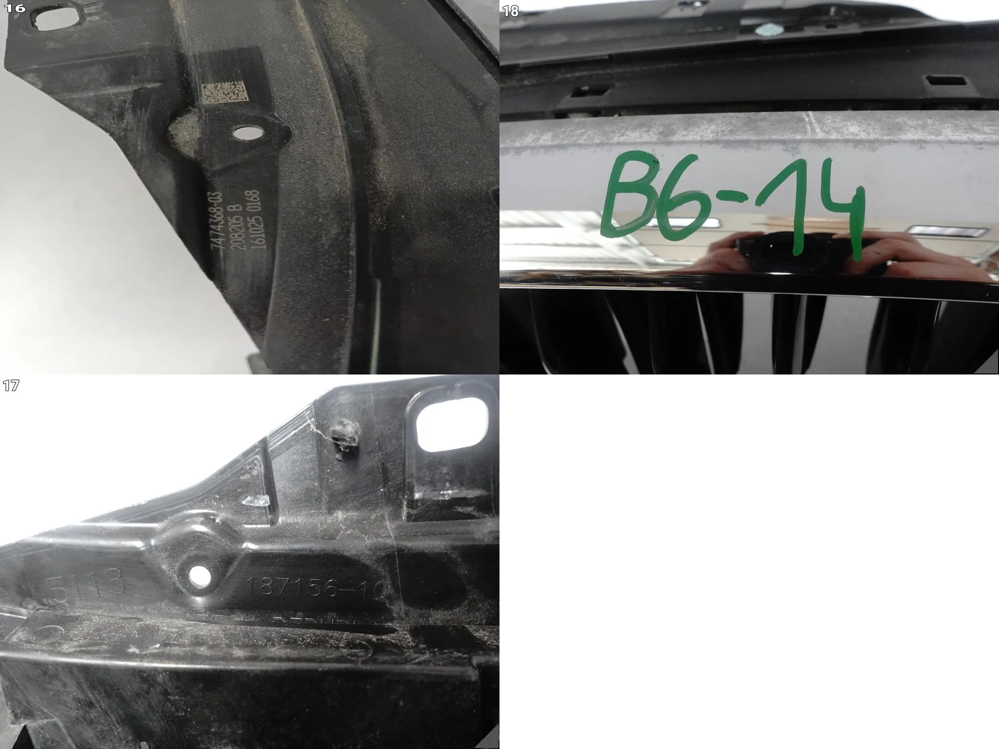 BMW 5 G30 G31 M-PAKIET 17-20 GRILL NERKI ATRAPA KIEROWNICA POWIETRZA PRZÓD ab688cd48778122dc5820b617370508b