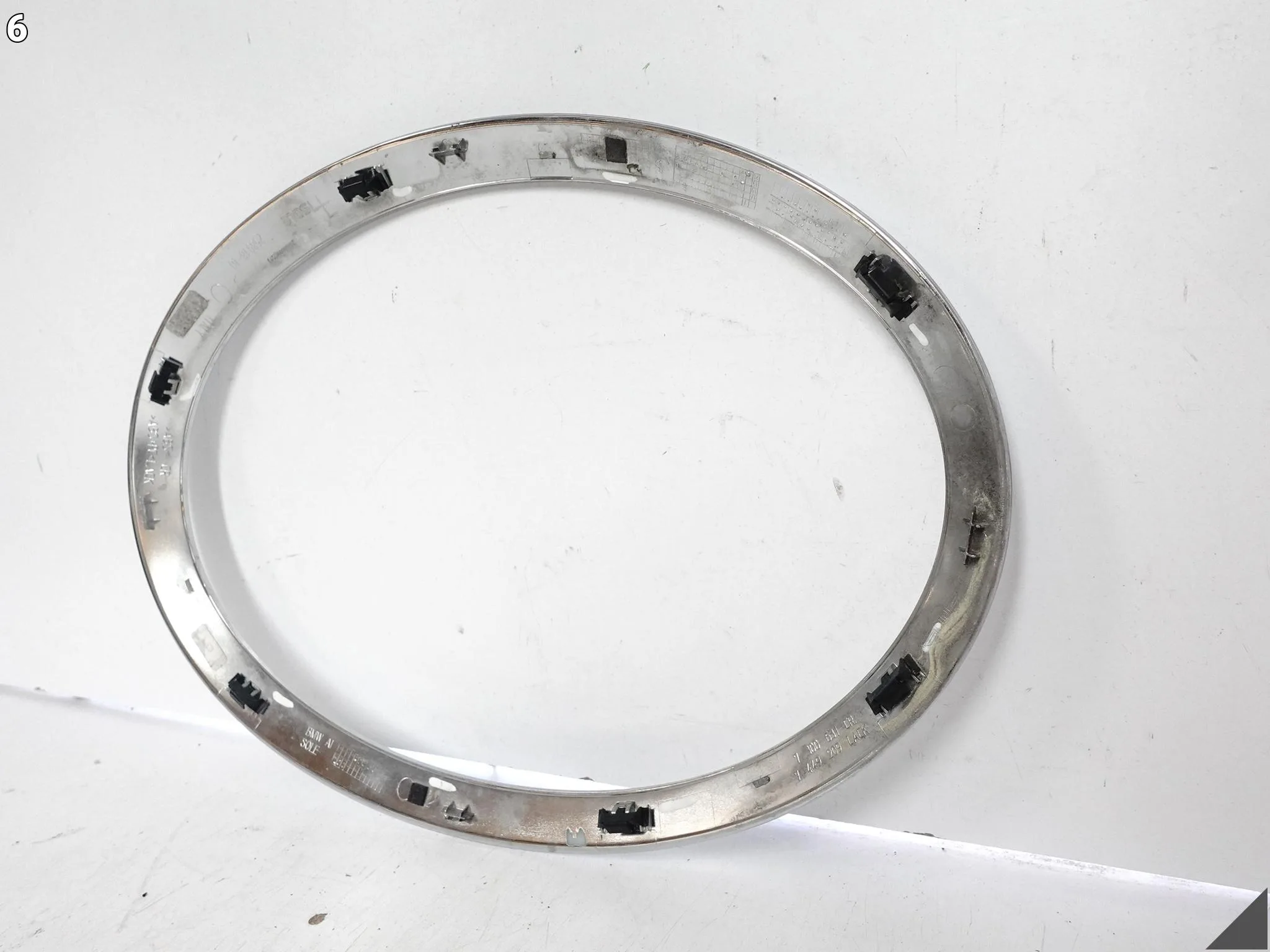 MINI COOPER F55 F56 F57 13-24 RAMKA LISTWA OSŁONA LAMPY CHROM LEWA PRZÓD 0d8f0ea4542978127995343bdf9febfb