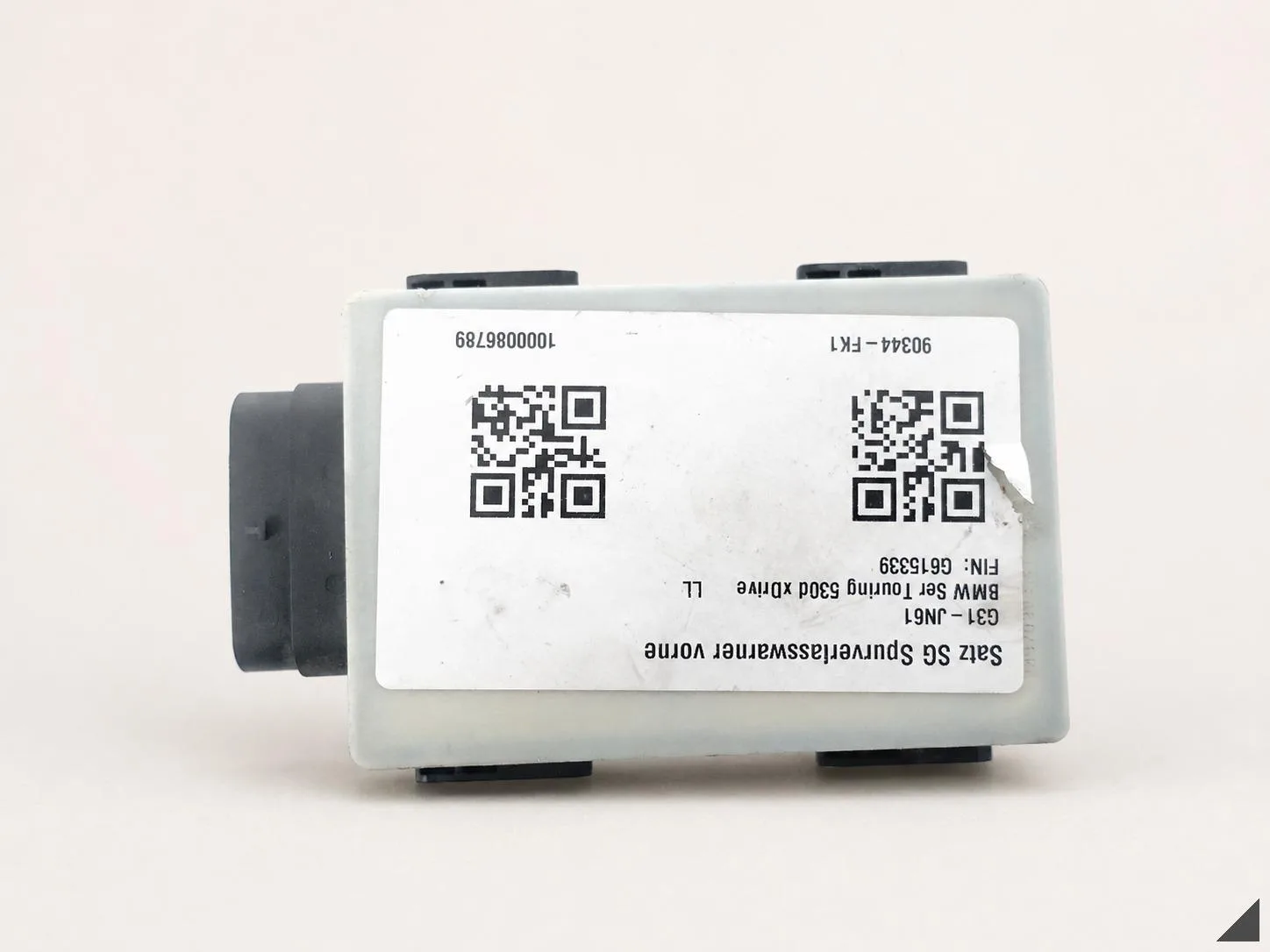 BMW 5 G31 G32 M5 F90 7 G11 G12 X3 G01 X4 G02 MODUŁ RADAR CZUJNIK PASA RUCHU 1221ef7083d0c7f8c3a3e9592e378878