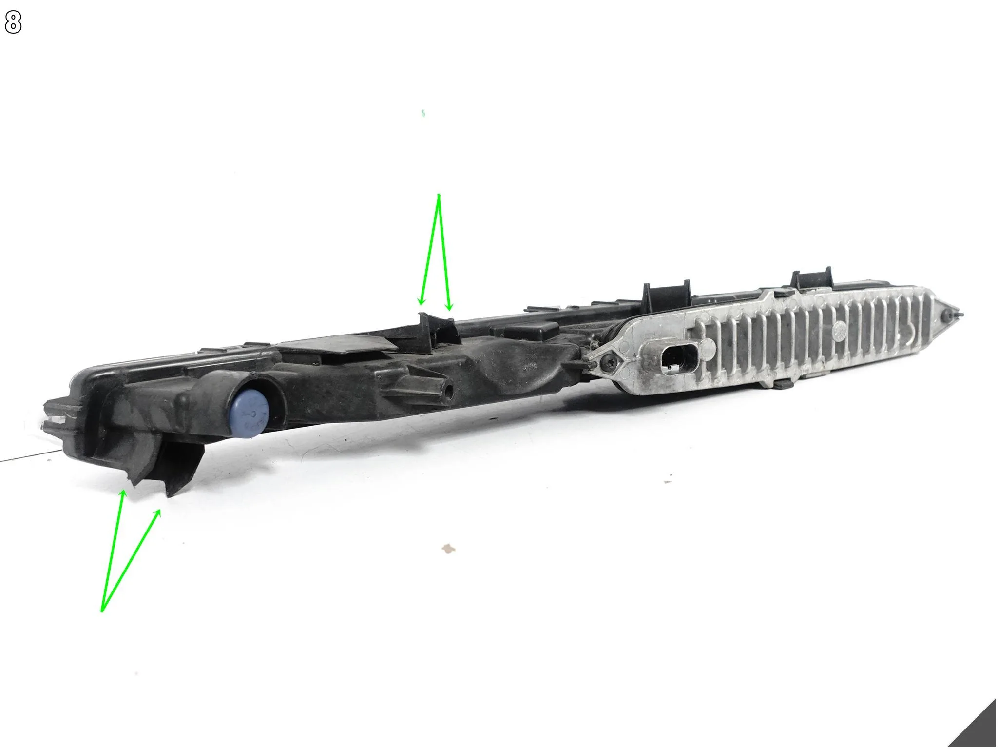 PORSCHE CAYENNE E3 9Y0 18- LAMPA HALOGEN LED DRL KIERUNKOWSKAZ PRZÓD PRAWA bc689cd7462924bc13cf39ac180662e7
