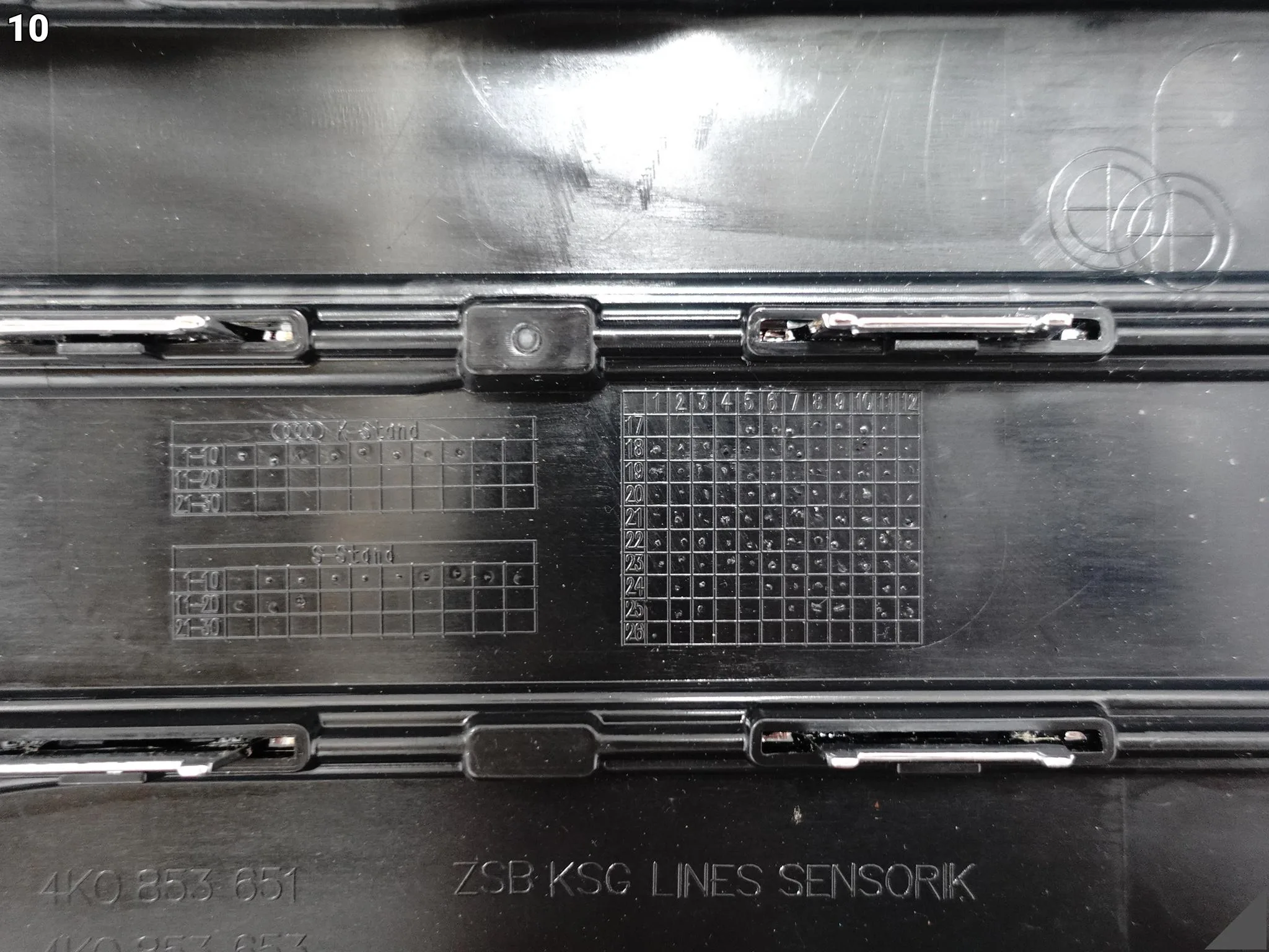 AUDI A6 S-LINE C8 4K0 18-23 GRILL ATRAPA KRATKA WLOT W ZDERZAK PRZÓD CHROM 0f6f9ca1c6eb4c8bedd85ddd387bfb84