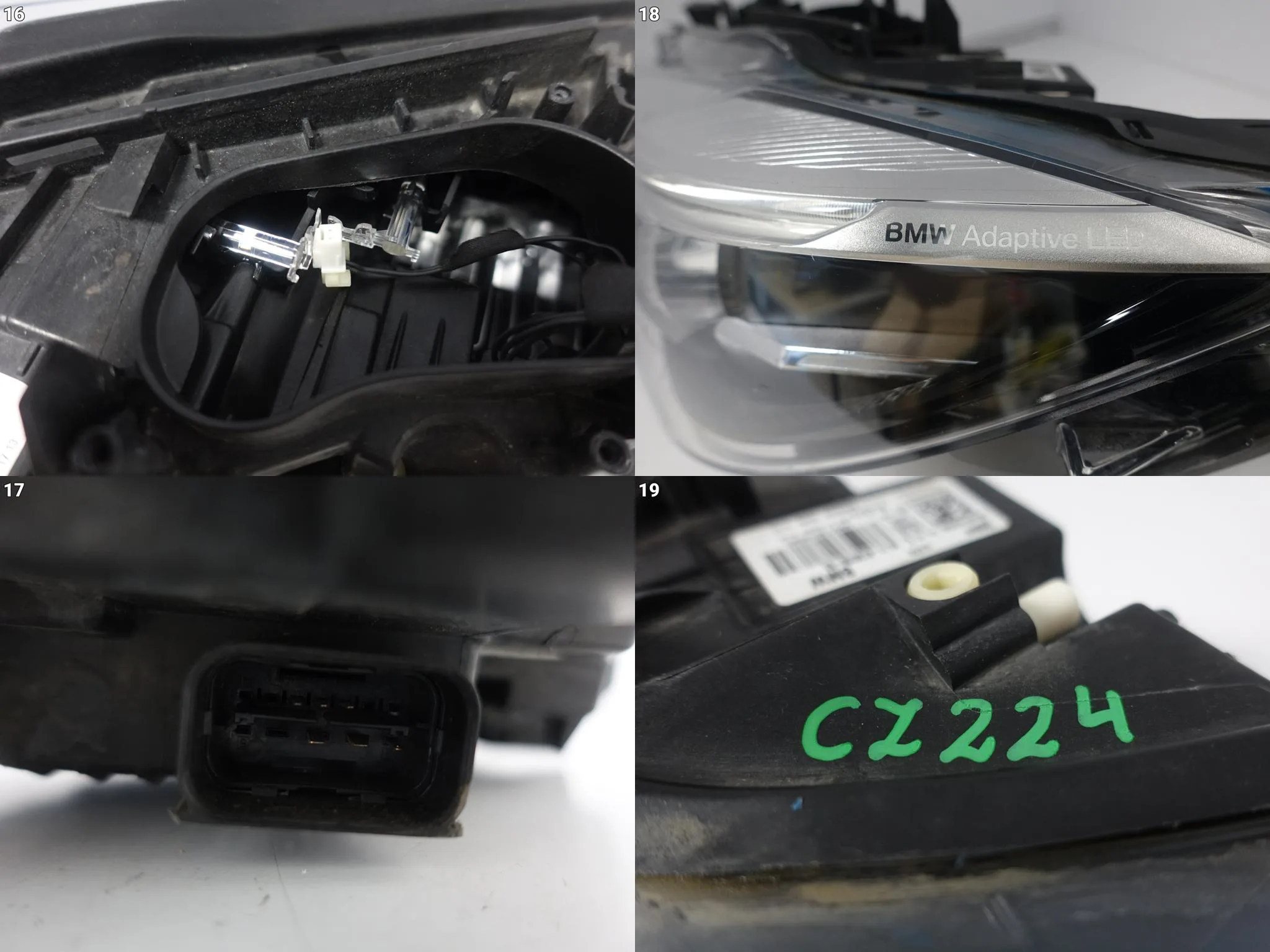BMW M3 F80 M4 F82 F83 4 F32 F33 F36 LCI LIFT LAMPA ADAPTIVE FULL LED LEWA ee3ed57081fc4b03429969ee064ddf60