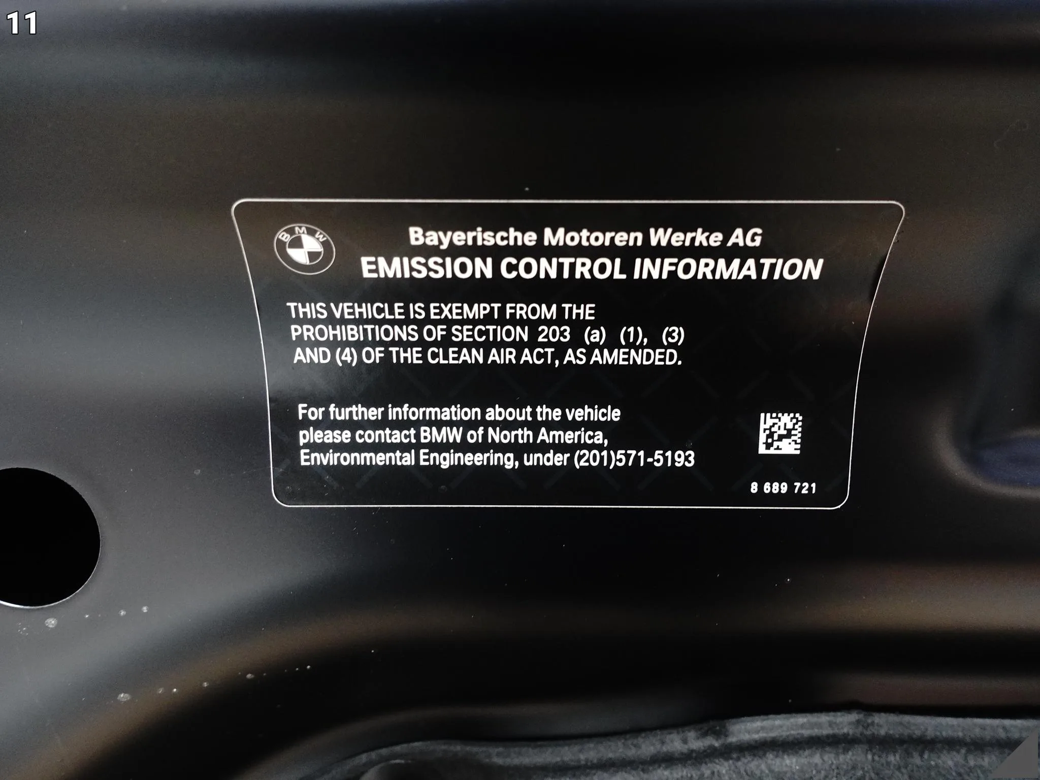 BMW XM G09 XM Label Red 23- MASKA INDIVIDUAL FROZEN CARBON BLACK P95/9 9e5cbb23b3e6cdc13dd90f2c7574df3d