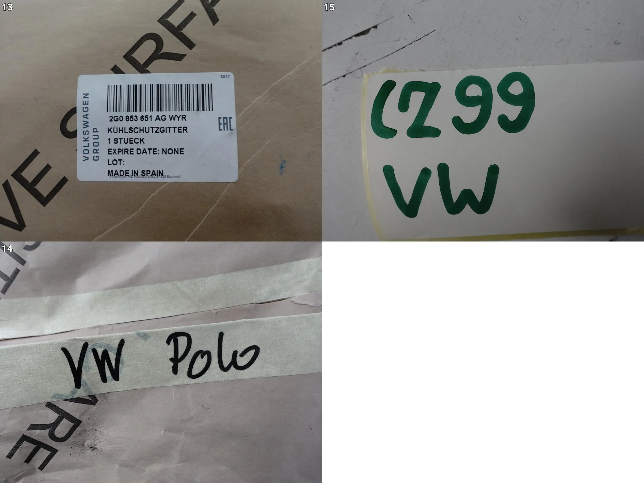 VW POLO VI 6 2G 2G0 GTI 17-21 EMBLEMAT GRILL ATRAPA KRATKA W ZDERZAK PRZÓD 02fabfca0b73a583a8b2eaecef1aade0