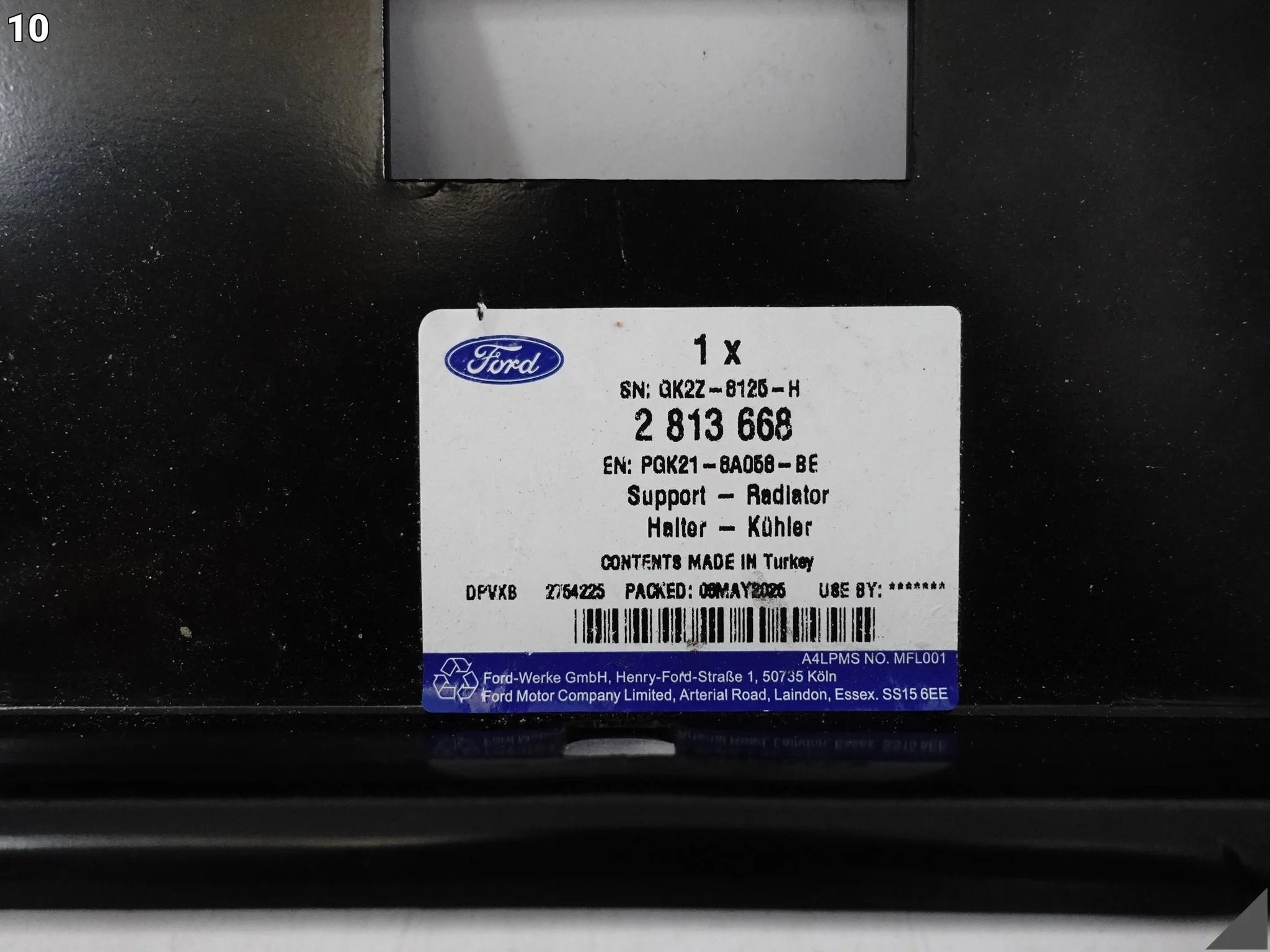 FORD TRANSIT CUSTOM I MK1 LIFT 16-23 WSPORNIK BELKA CHŁODNICY PAS PRZÓD 76f46d9c9005cf8c4dbd1a3849011567