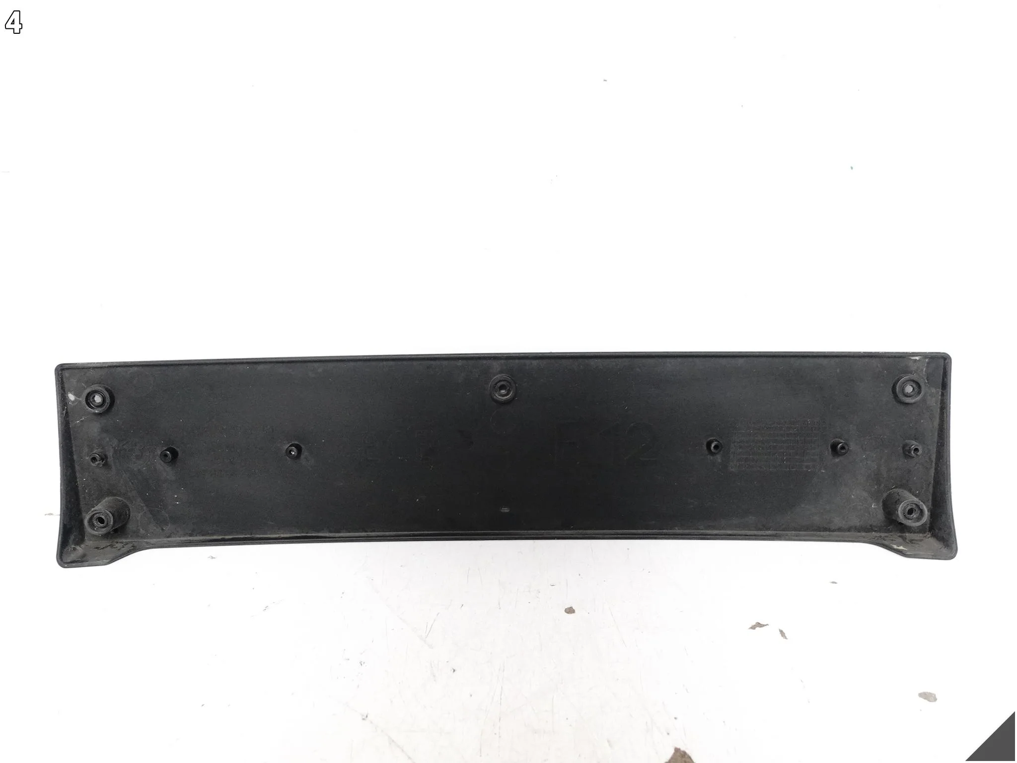 BMW 6 F12 F13 F06 M-PAKIET MSP 10-18 PODSTAWA TABLICY REJESTRACYJNEJ PRZÓD 63253dc1e9c7b68f725accc5b1b9fdeb