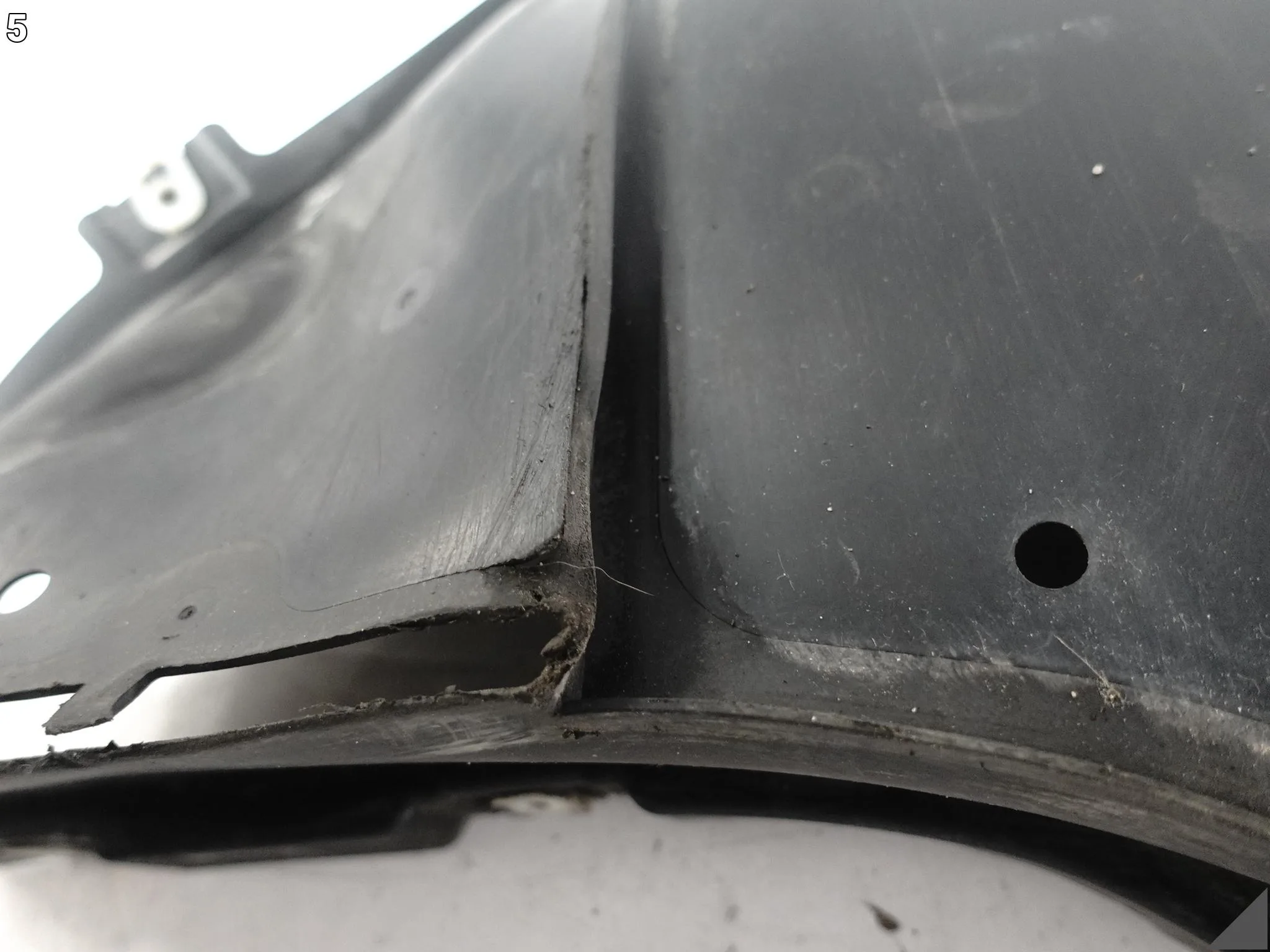 BMW 5 G31 G30 M-PAKIET MSP 17-20 DOLNA OSŁONA TRÓJKĄT NADKOLE PRZÓD PRAWA 2597382a5eff51ed21082f174df83d31