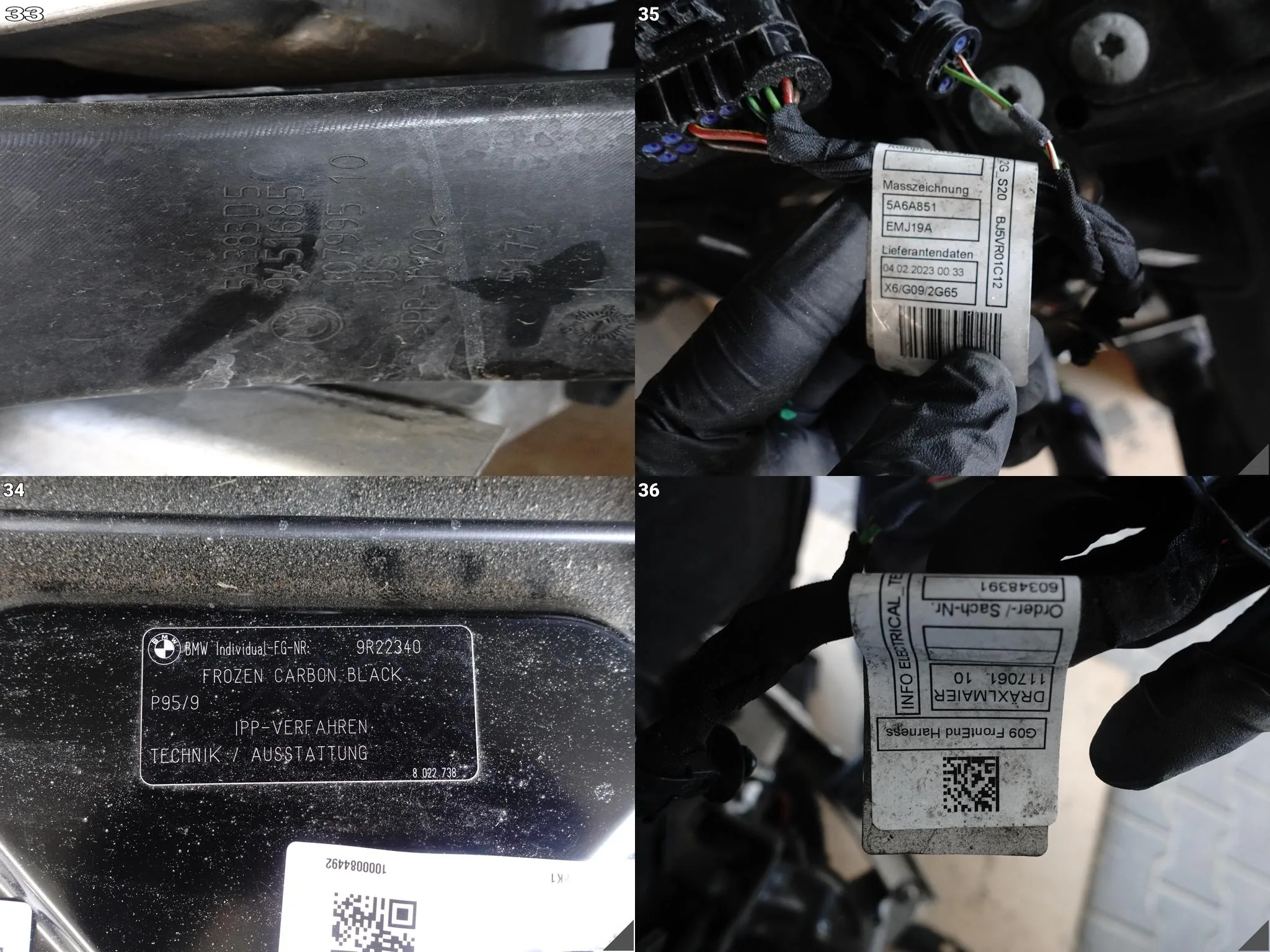 BMW XM G09 XM Label Red 23- WZMOCNIENIE PAS CHŁODNICE WENTYLATOR DEMONTAŻ 679c13da81d65cc1bd19c3129c1c5c3f