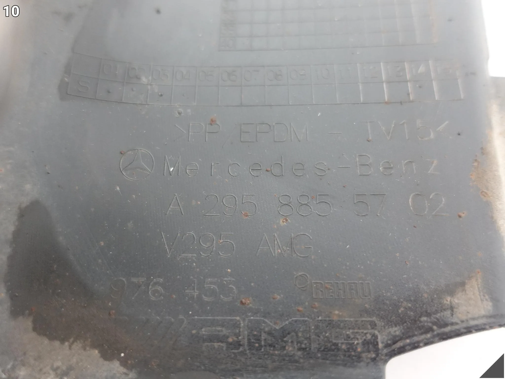 MERCEDES EQE V295 AMG 22- SPOILER NAKŁADKA LISTWA KRATKA W ZDERZAK PRZÓD d9fb6ee644e09c368b173b7333f84416