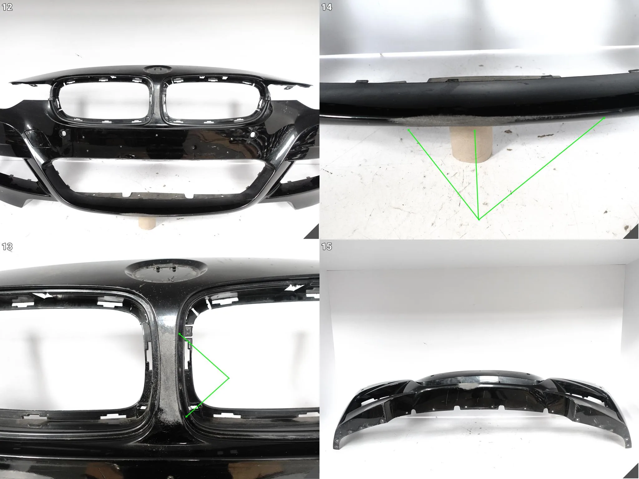 BMW 3 F30 F31 M-PAKIET MSP LCI LIFT 11-18 ZDERZAK PRZÓD ( 4xPDC / SPRYSKI ) a7d9714cc156832038d2fb2a8da47d1f