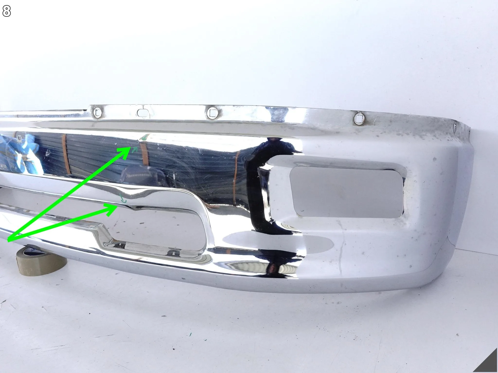 DODGE RAM 1500 09-13 ZDERZAK CHROM BUMPER PRZÓD ac273c7db8175aae5d2843f5cdb0fb39