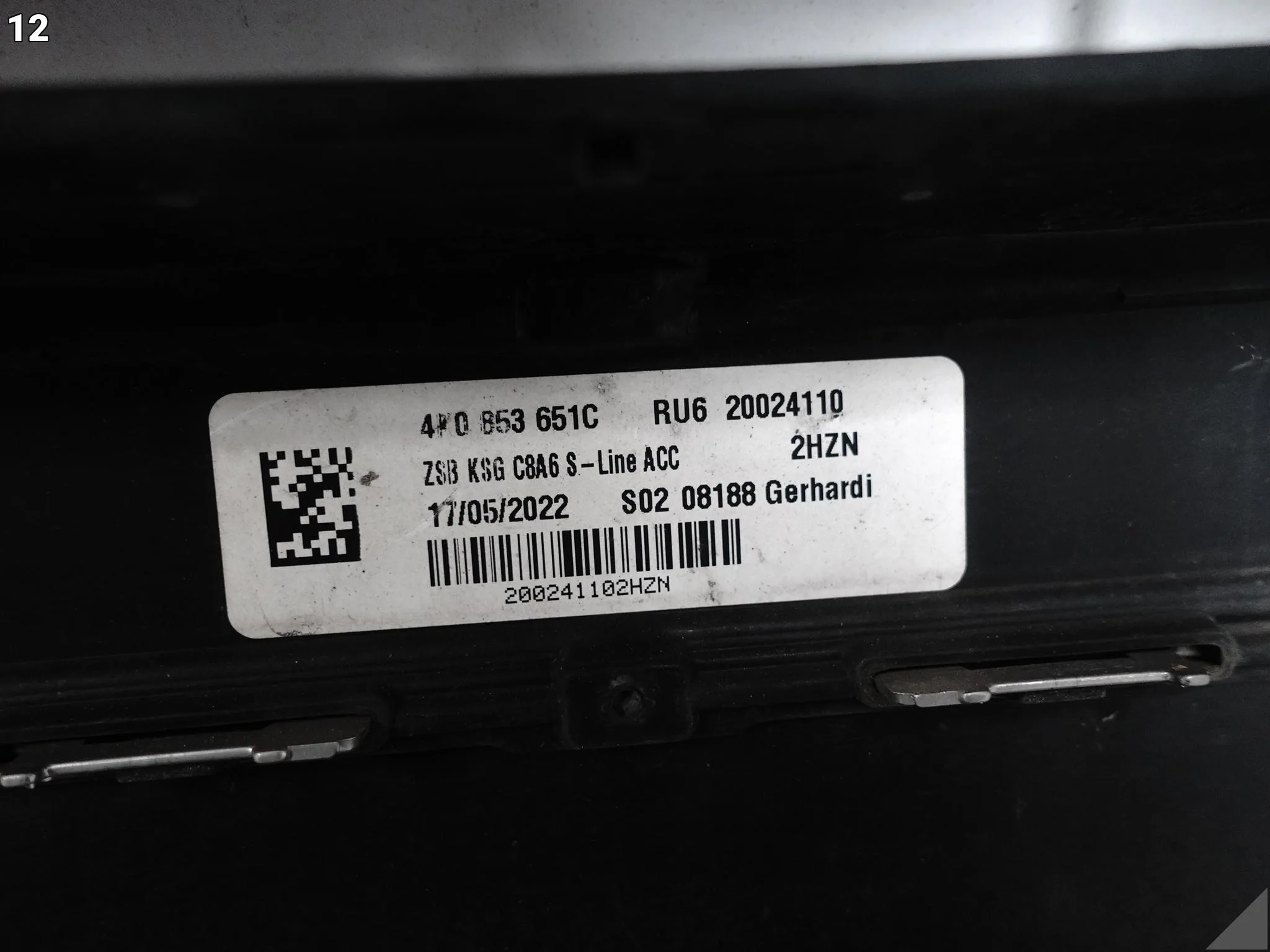 AUDI A6 S-LINE C8 4K0 18-23 GRILL ATRAPA KRATKA WLOT W ZDERZAK PRZÓD CHROM 5a9347a78a6307efb51a412cc4cfda80