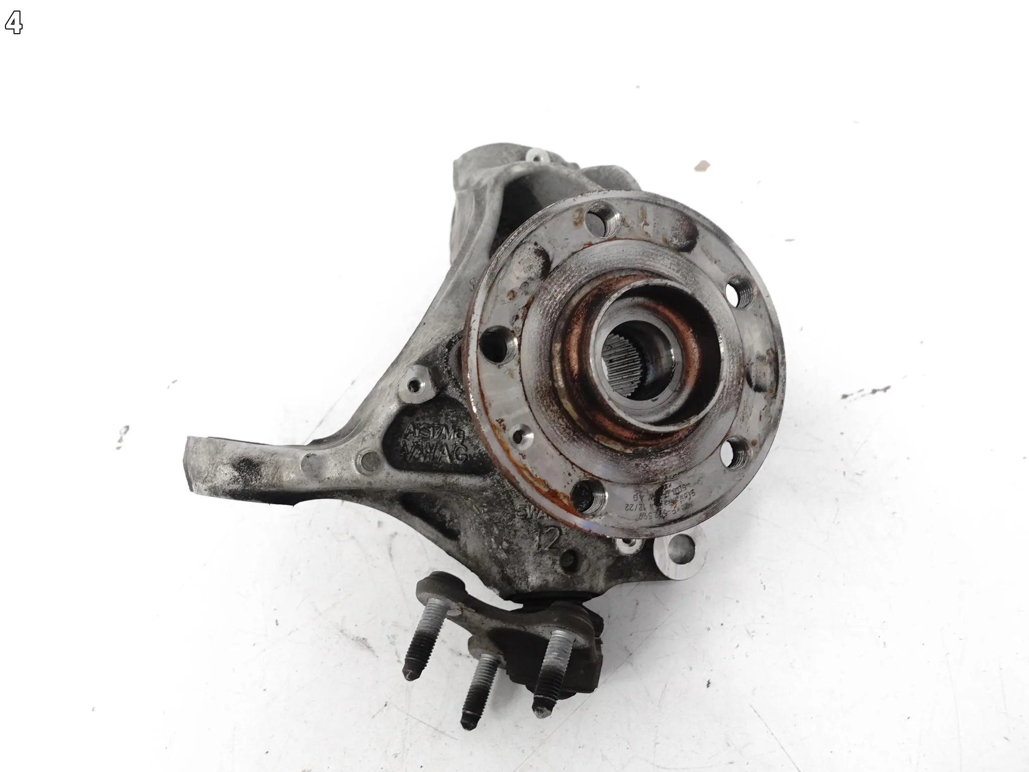 AUDI A3 8Y0 VW GOLF VIII 5H0 SEAT SKODA ZWROTNICA PIASTA ŁOŻYSKO PRZÓD R 74785ee7997247abfd3c045ea2da33dd