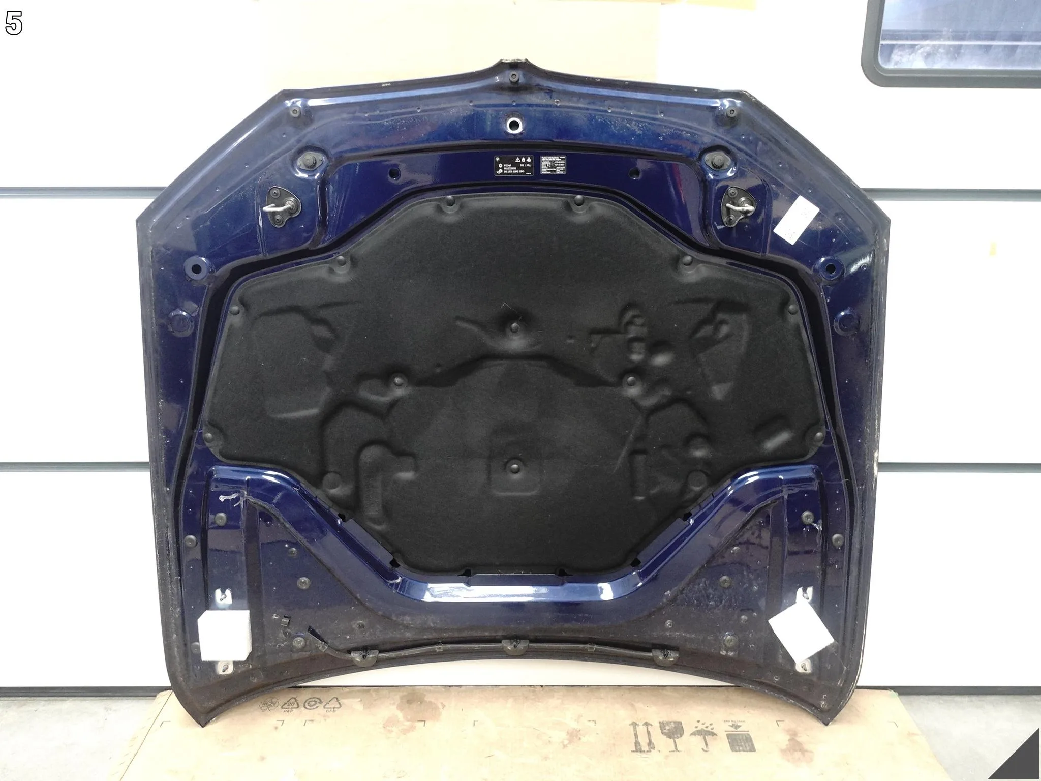 BMW 5 G30 G31 LCI LIFT 17-23 MASKA POKRYWA SILNIKA MEDITERRAN BLAU C10 ef8e6020f5b20d1e86424f8228cbcf41