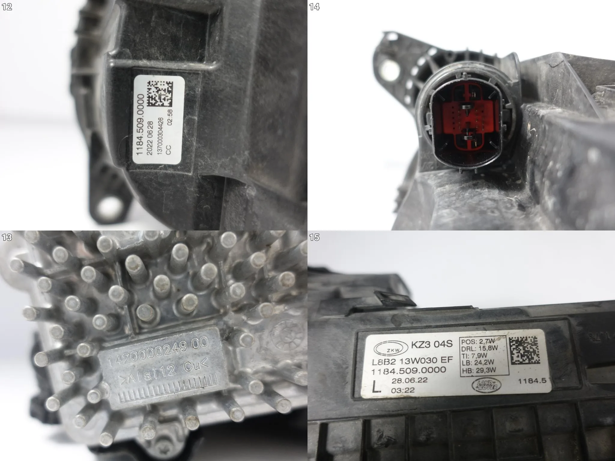 LAND ROVER DEFENDER II 2 L663 90 110 20- LAMPA FULL LED LEWA PRZÓD EUROPA fe744da469983851dab0b8247b34de1f