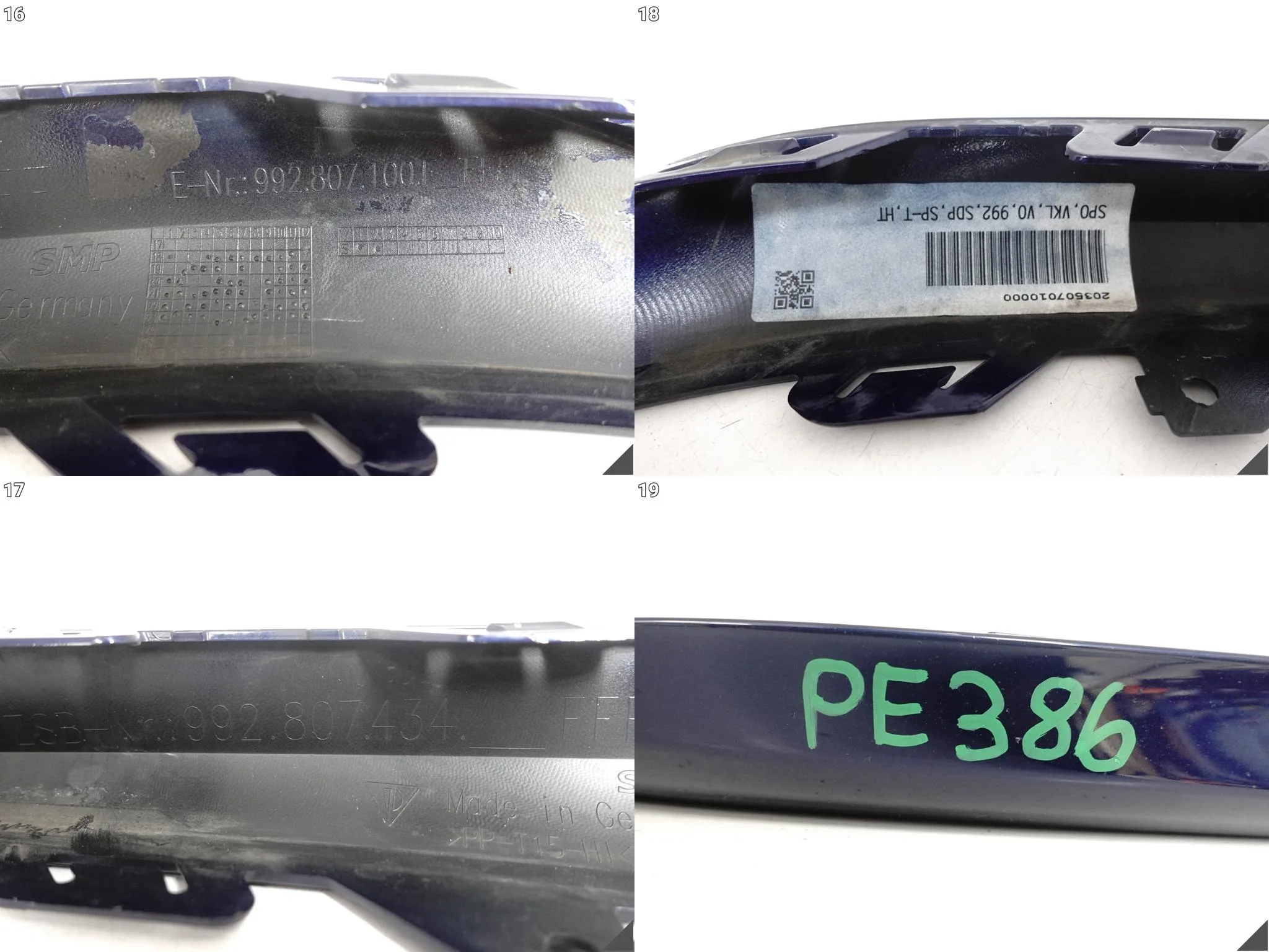 PORSCHE 992 GTS SPORT DESIGN 19-25 SPOILER DOKŁADKA LISTWA W ZDERZAK PRZÓD 2f76d4eb7c12b2feee93be2abe1113fd