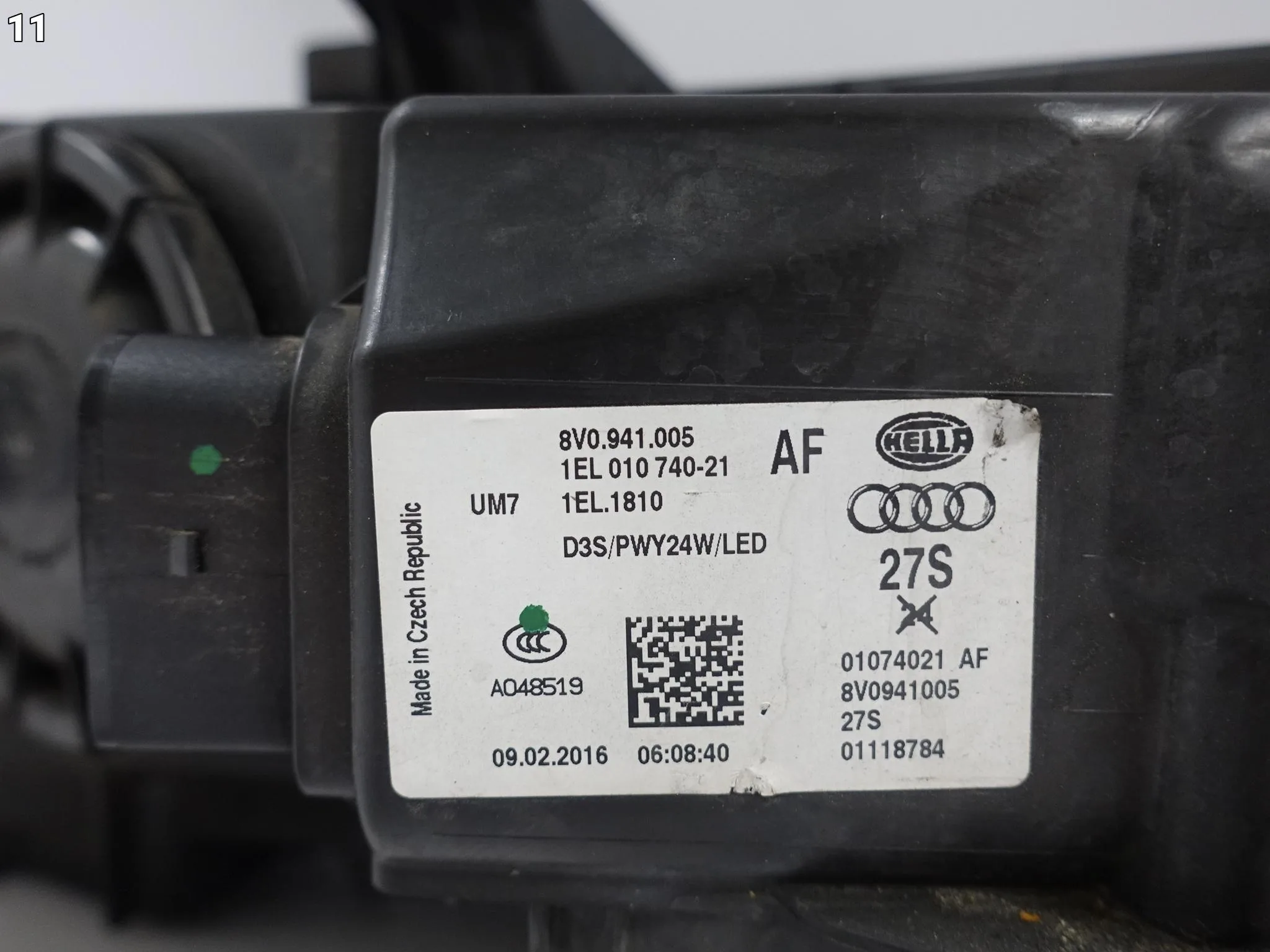 AUDI A3 S3 8V0 12-16 XENON + LED NIESKRĘTNA LAMPA LEWA PRZÓD EUROPA 55c5fb6dec58b56c3f0da294eb395a34