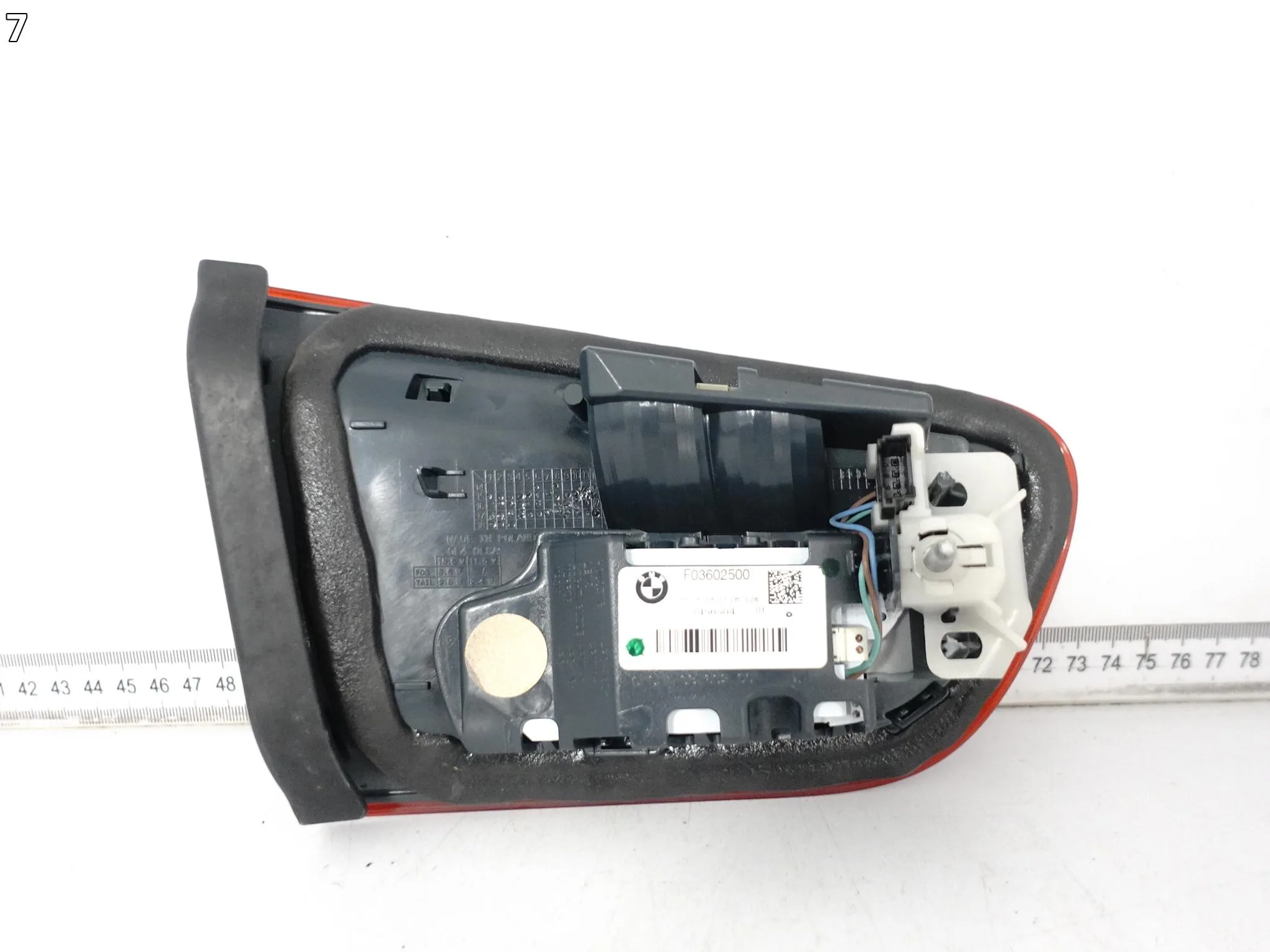 BMW F20 F21 LCI LIFT 15-19 LAMPA LED PRAWA W KLAPĘ TYŁ SHADOW BLACK LINE EU 2380b84552811e76d8016127b256d460