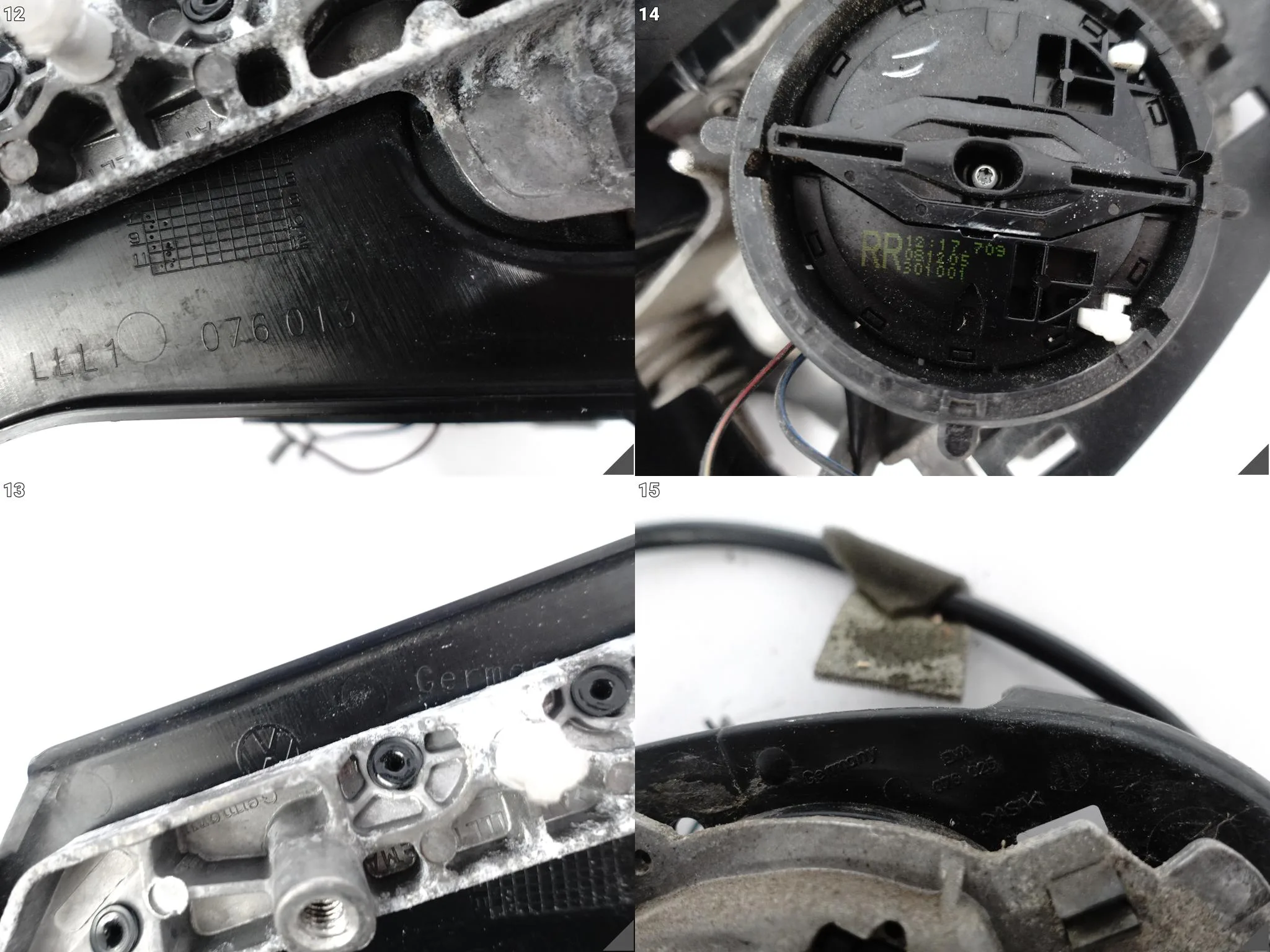 VW GOLF PLUS 05- LUSTERKO ZEWNĘTRZNE LEWE STELAŻ RAMIĘ 6 PIN EUROPA d15378a0d3747637d4a47225fe2e699e