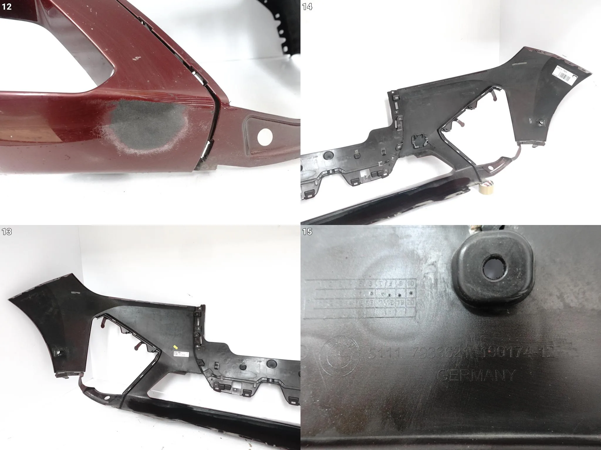 BMW iX I20 M-PAKIET 21-25 ZDERZAK BUMPER PRZÓD (PDC) 453f14c0c6cdfaf0d02b9dcc8f785174