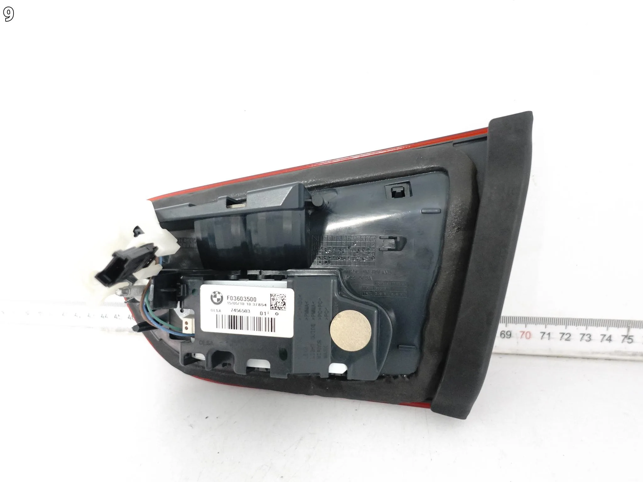 BMW F20 F21 LCI LIFT 15-19 LAMPA LED LEWA W KLAPĘ TYŁ SHADOW BLACK LINE EU b1b0ed08812075043d7579afba2ad0bc