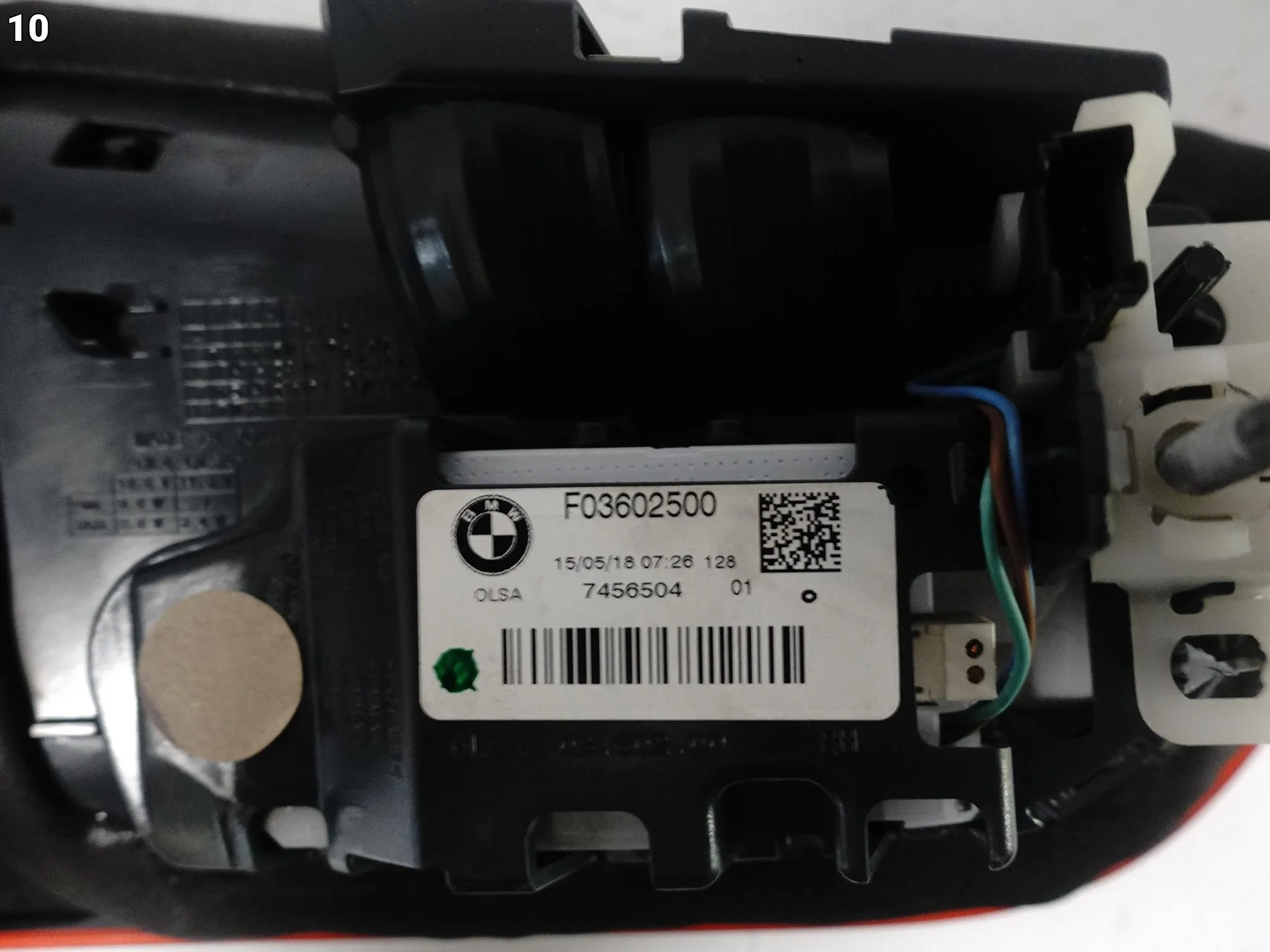 BMW F20 F21 LCI LIFT 15-19 LAMPA LED PRAWA W KLAPĘ TYŁ SHADOW BLACK LINE EU 5a2c88ab597c1a48e7925e765341b381