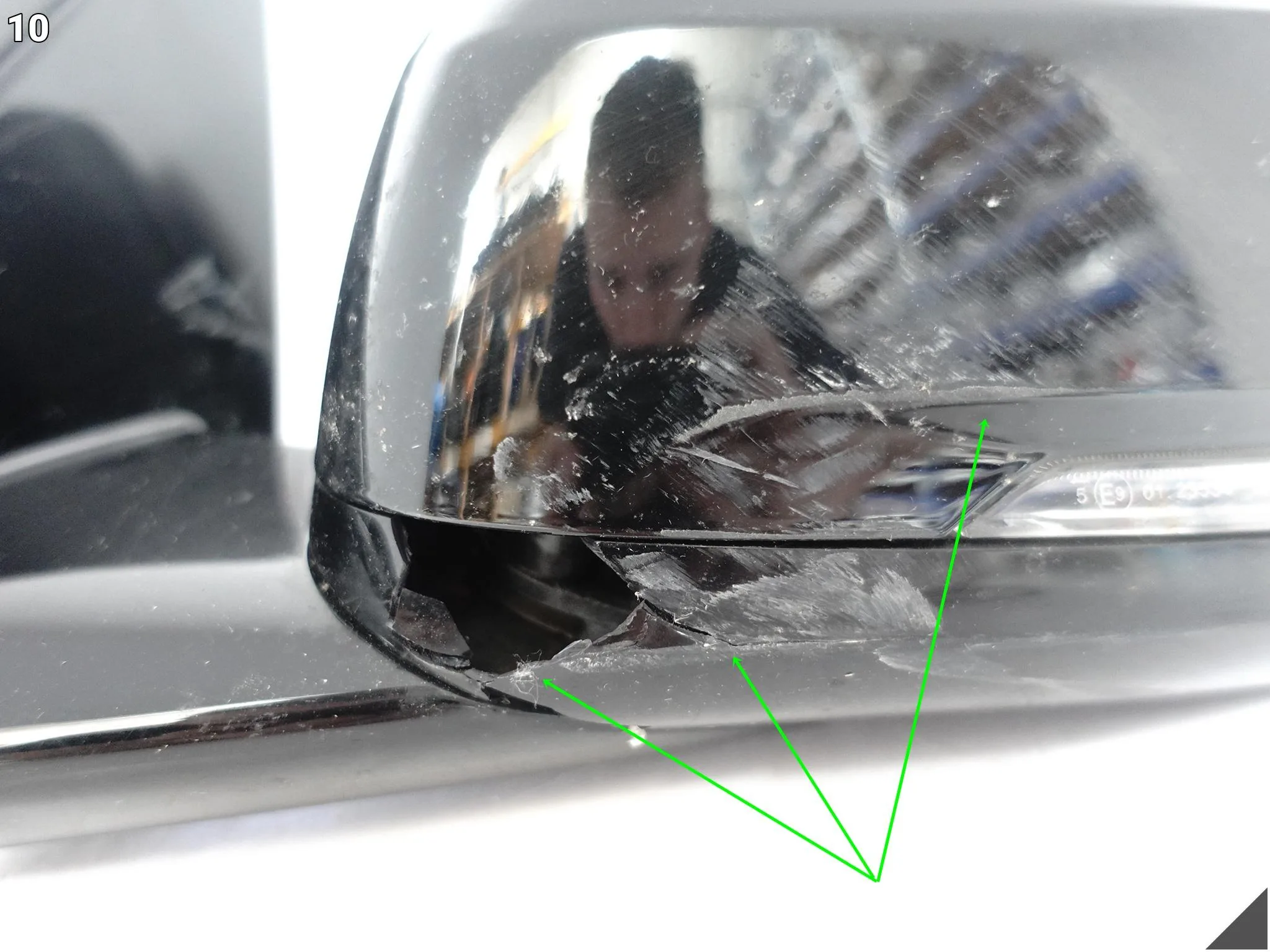BMW X1 U11 22- LUSTERKO ZEWNĘTRZNE LEWE KIERUNKOWSKAZ RAMIĘ OBUDOWA EUROPA 6374ffd18562b0fe370e1623cff448fb
