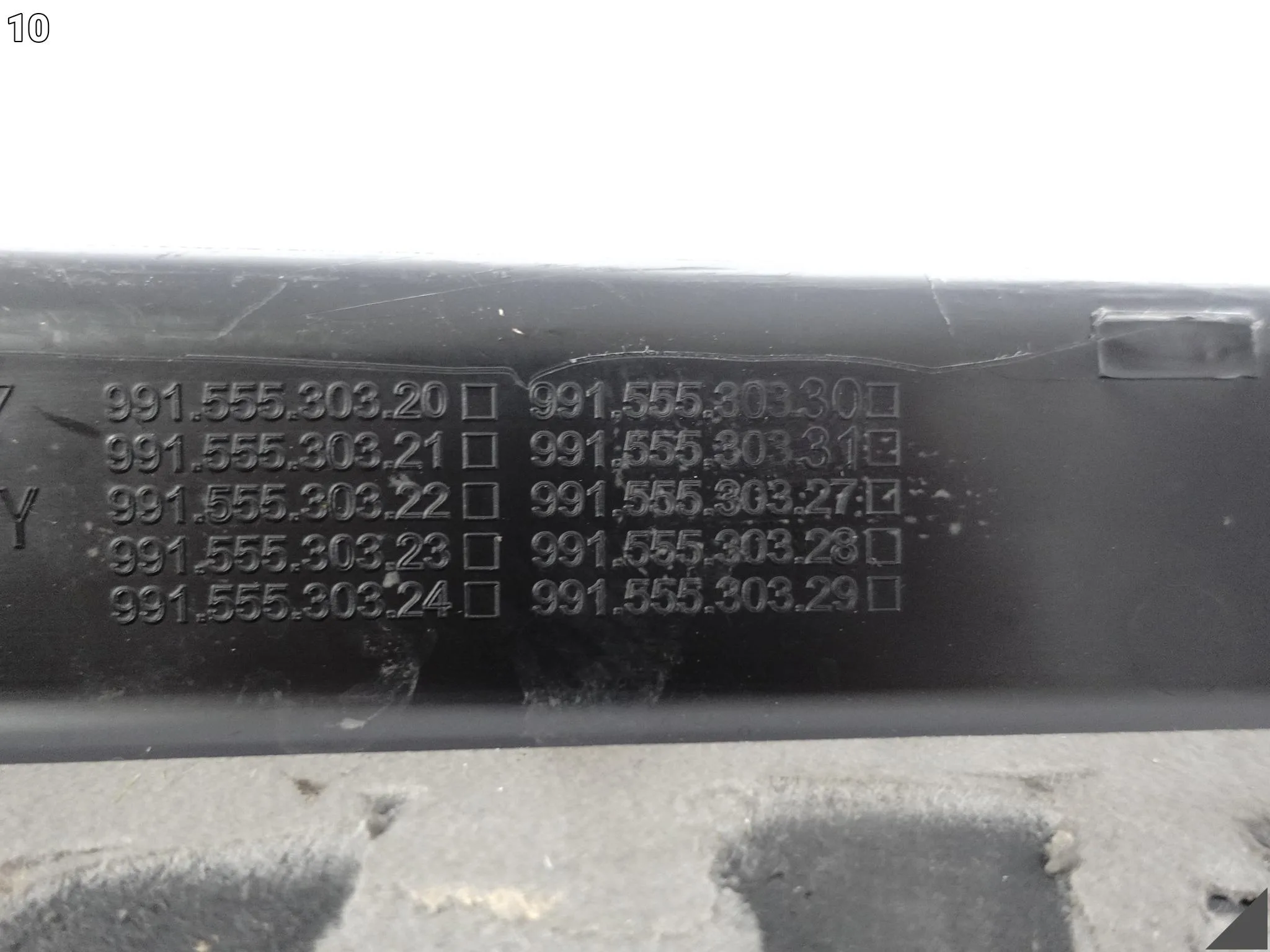 PORSCHE 911 991 TARGA 4 GTS 11-19 LISTWA NAKŁADKA OSŁONA PROGU LEWA 2304e038803eb6535b78c76a764df390