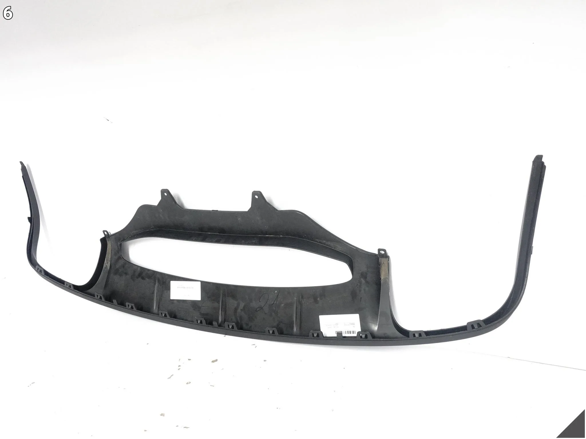 PORSCHE MACAN I 1 95B 14-18 DYFUZOR SPOILER LISTWA W ZDERZAK TYŁ 95B807834M c1e6f188b9869801df408cf80fe1fa9e