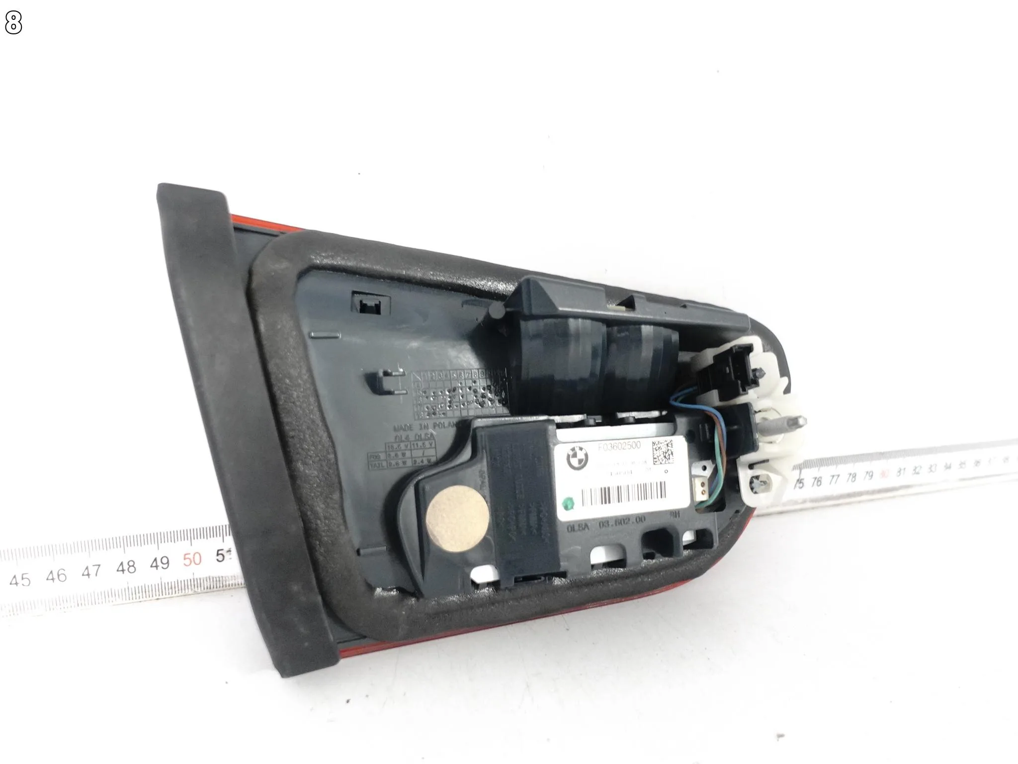 BMW F20 F21 LCI LIFT 15-19 LAMPA LED PRAWA W KLAPĘ TYŁ SHADOW BLACK LINE EU 9da92397c572bcf582ae7dbae1383706