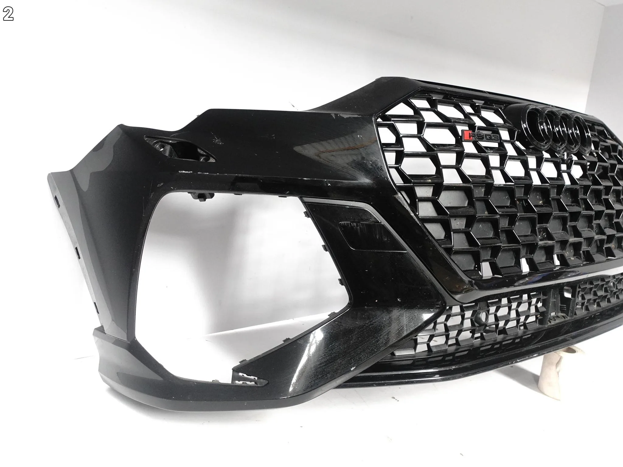 AUDI RSQ3 RS Q3 II F3 83A SPORTBACK 19-25 ZDERZAK SPOILER ATRAPA GRILL 5e9126fe1ed50c72712e2609ca57635d