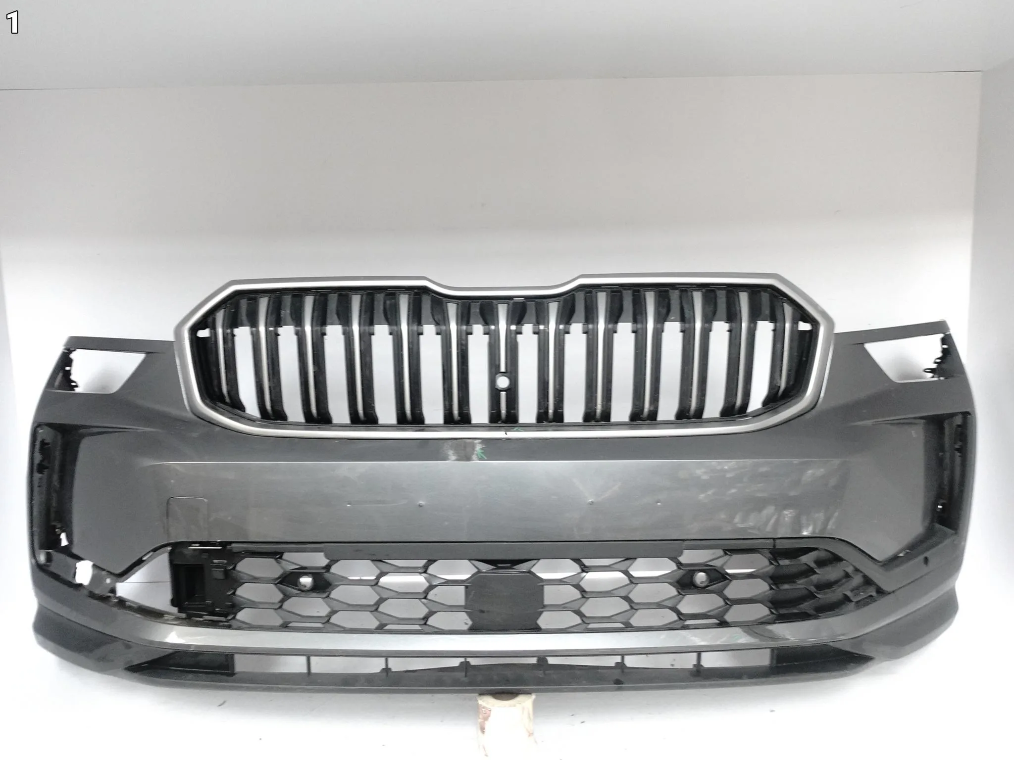 SKODA KODIAQ II 2 57H 24- ZDERZAK BUMPER GRILL SPOILER ATRAPA PRZÓD (PDC) 3910c043f275c8845a96567f5e5cc78c