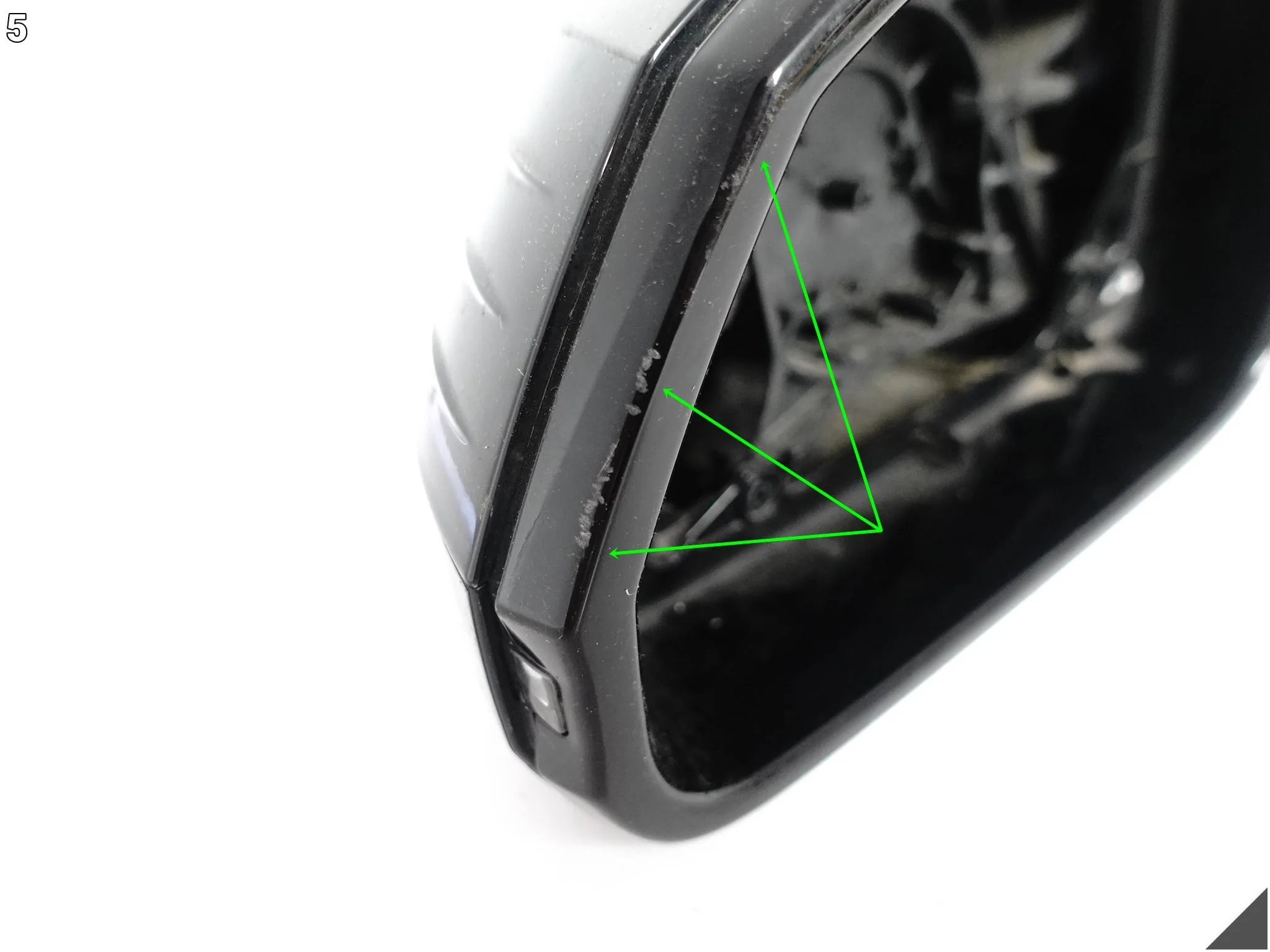 BMW X1 U11 22- LUSTERKO ZEWNĘTRZNE LEWE KIERUNKOWSKAZ RAMIĘ OBUDOWA EUROPA 1f2100f39f5b772acc221aed1351a272